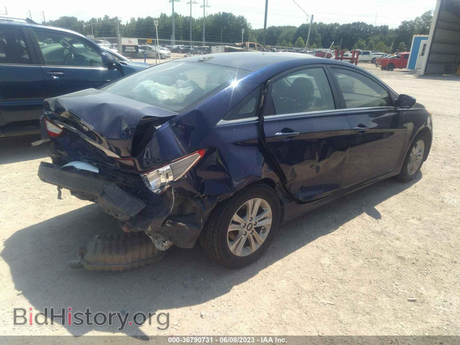 2013 HYUNDAI SONATA - VIN: 5NPEB4AC5DH516718 - Photo 4
