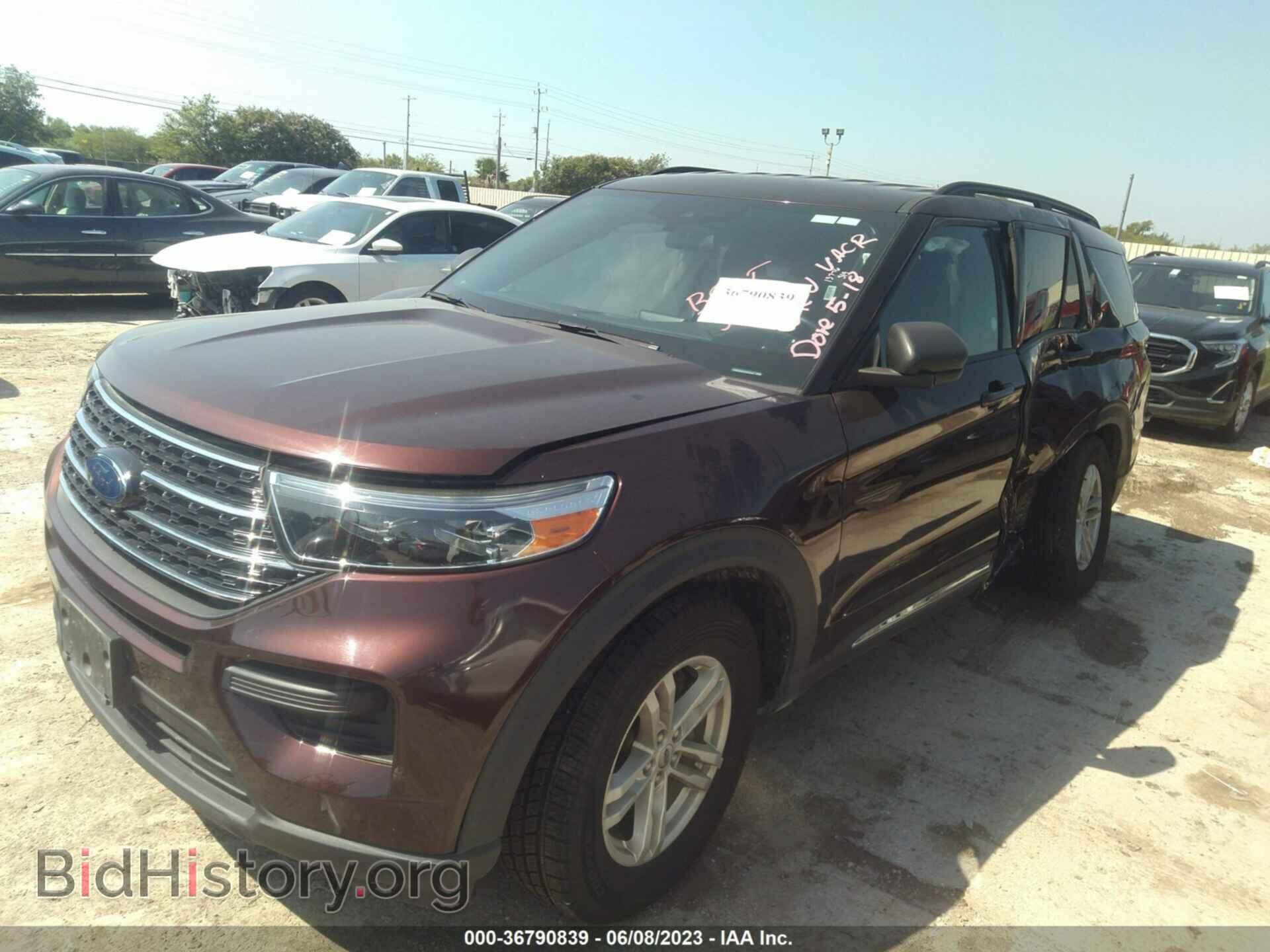 2020 FORD EXPLORER - VIN: 1FMSK8DH4LGB79703 - Фото 2