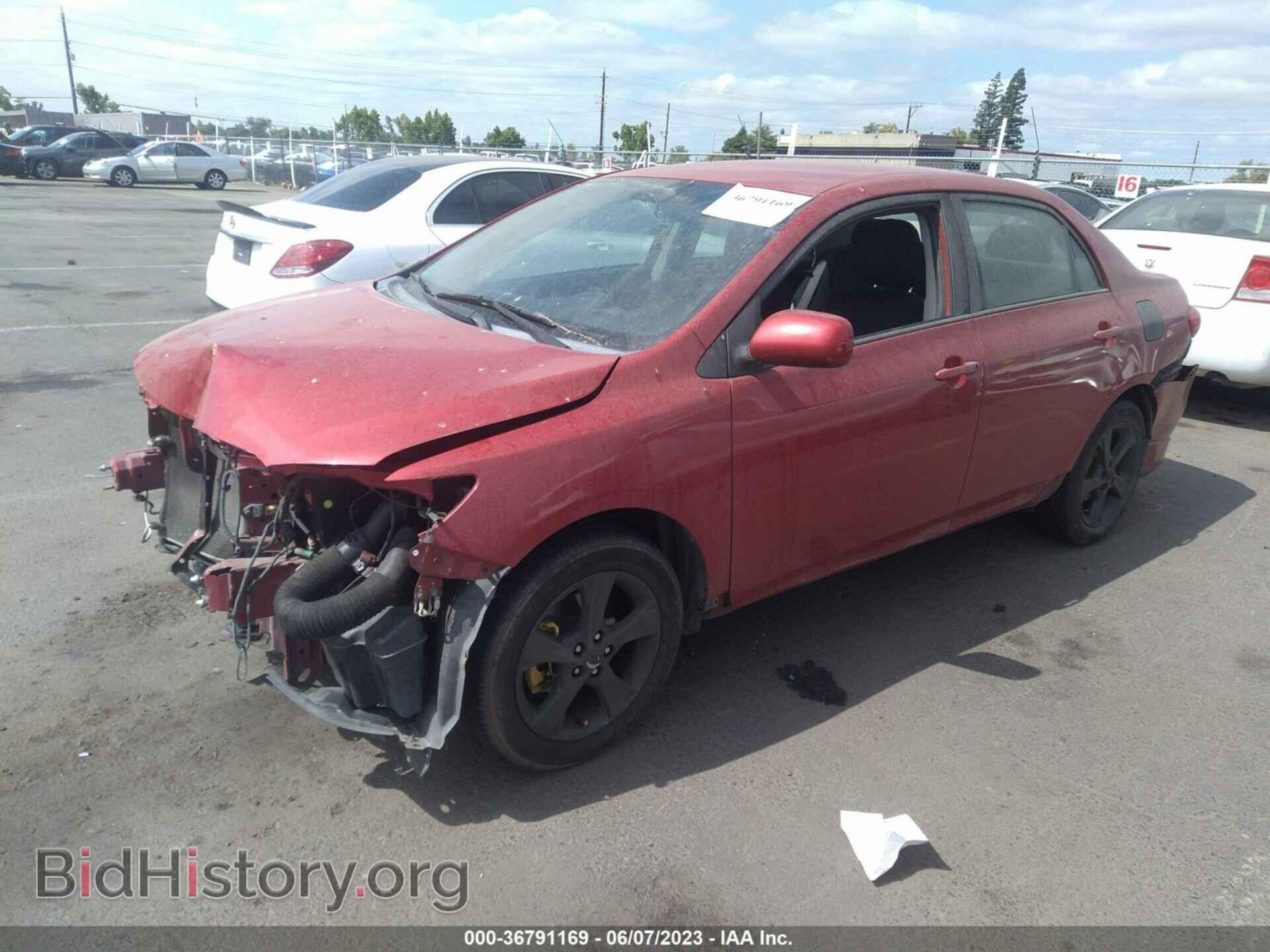 2013 TOYOTA COROLLA - VIN: 2T1BU4EE8DC120987 - Фото 2
