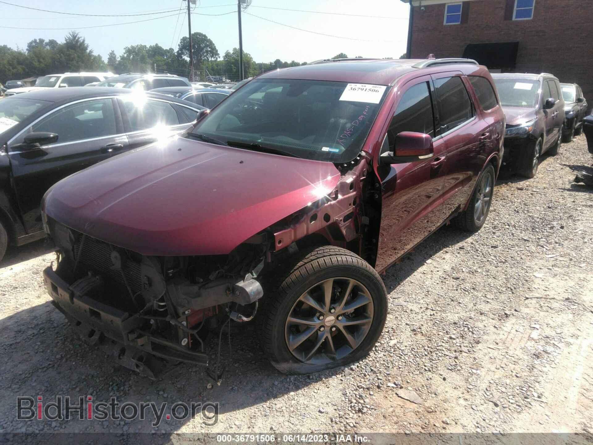 2017 DODGE DURANGO - VIN: 1C4RDHDGXHC780603 - Фото 2