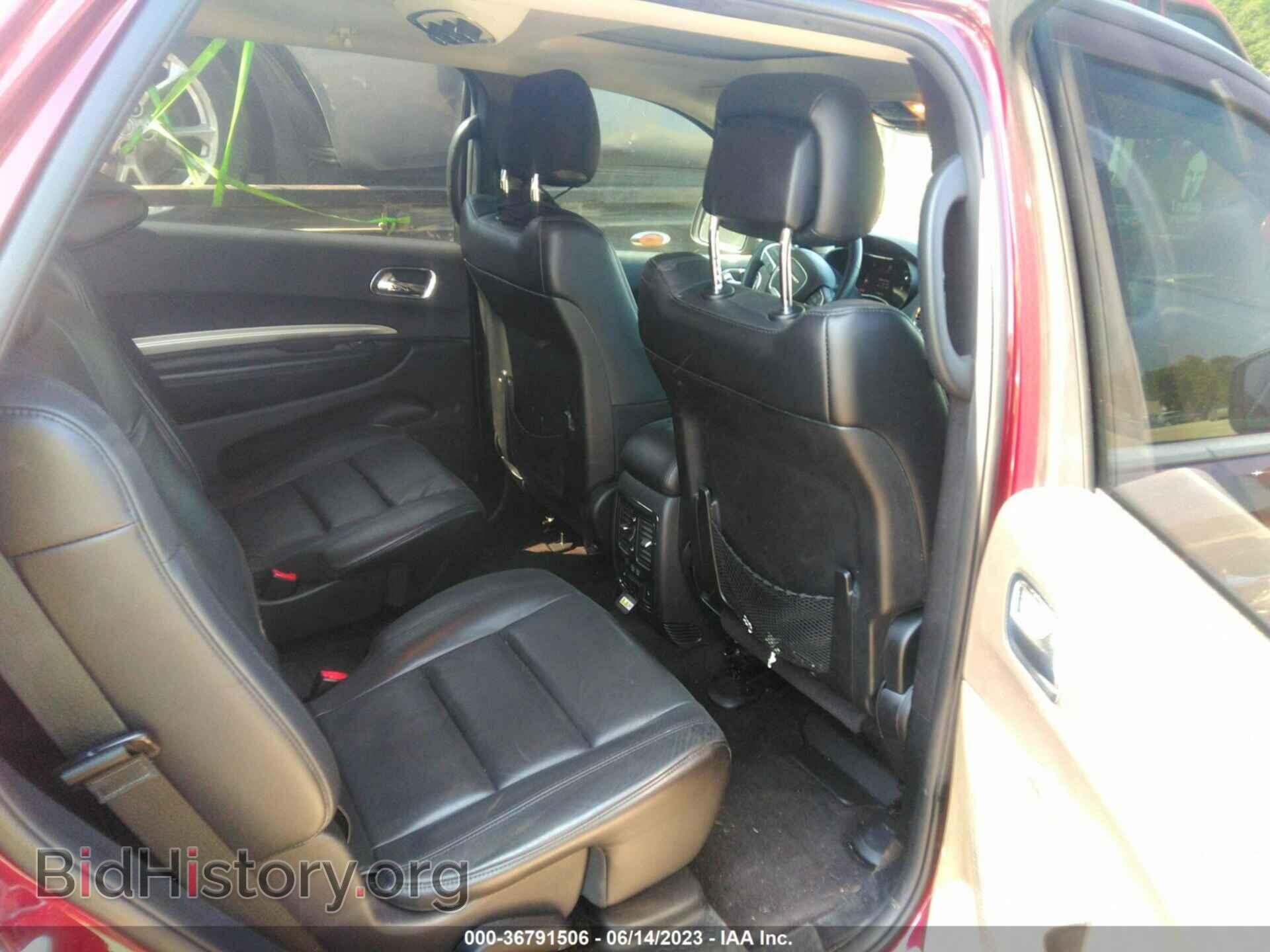 2017 DODGE DURANGO - VIN: 1C4RDHDGXHC780603 - Фото 8