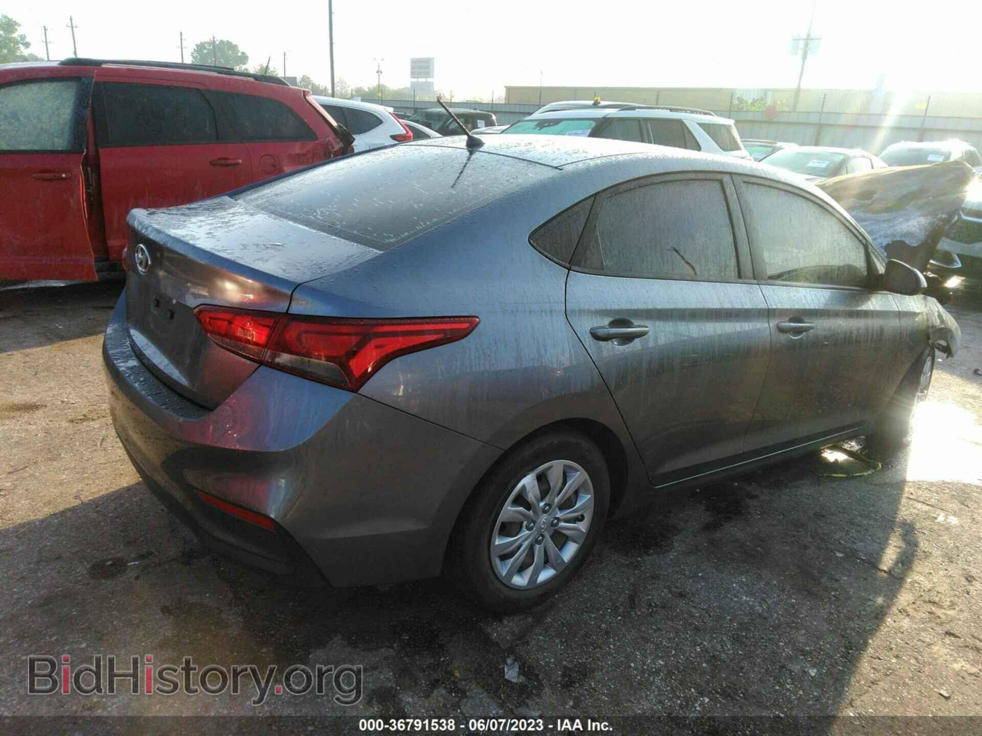 2019 HYUNDAI ACCENT - VIN: 3KPC24A38KE041056 - Фото 4