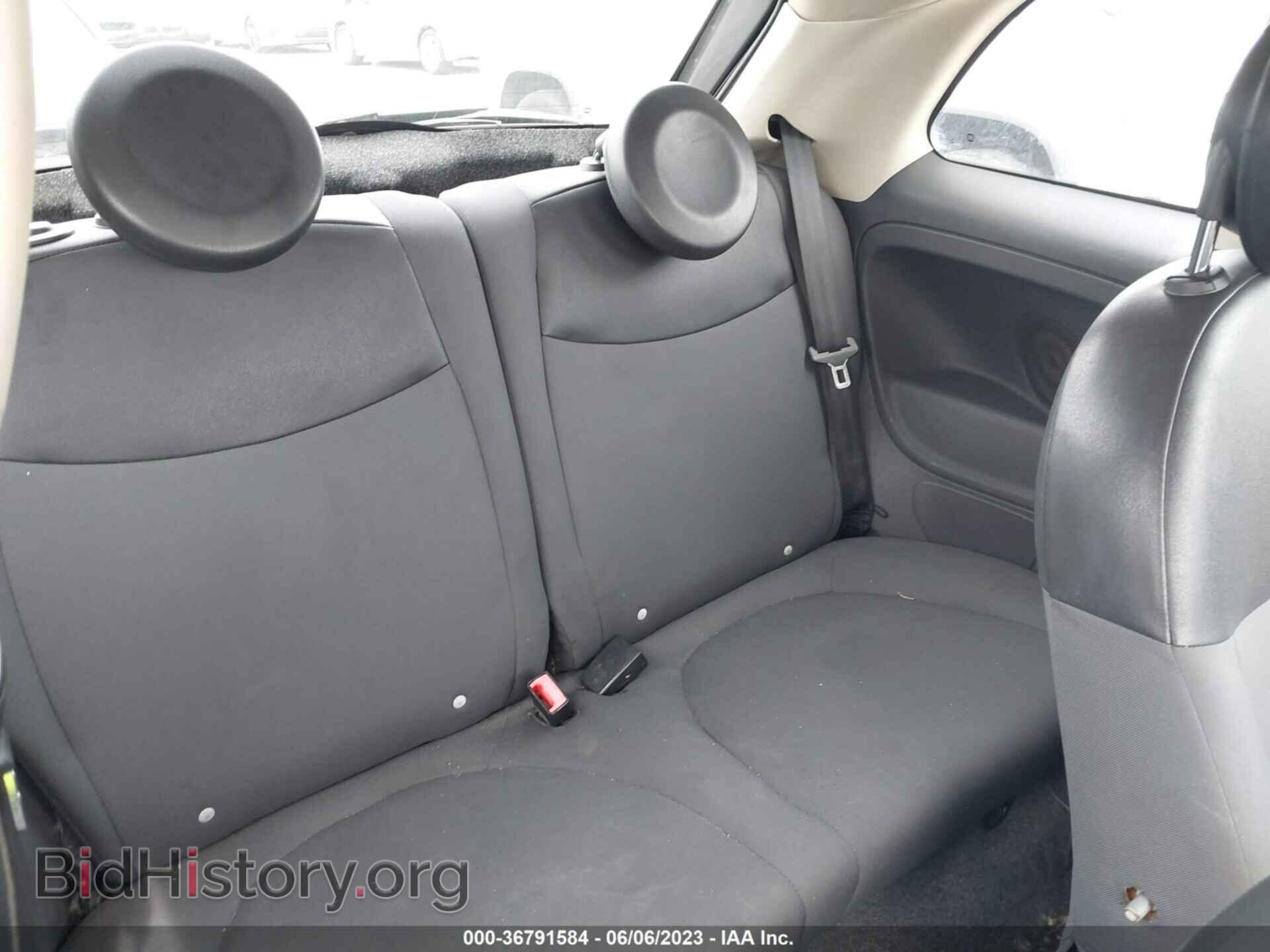 2013 FIAT 500 - VIN: 3C3CFFAR3DT707585 - Фото 8