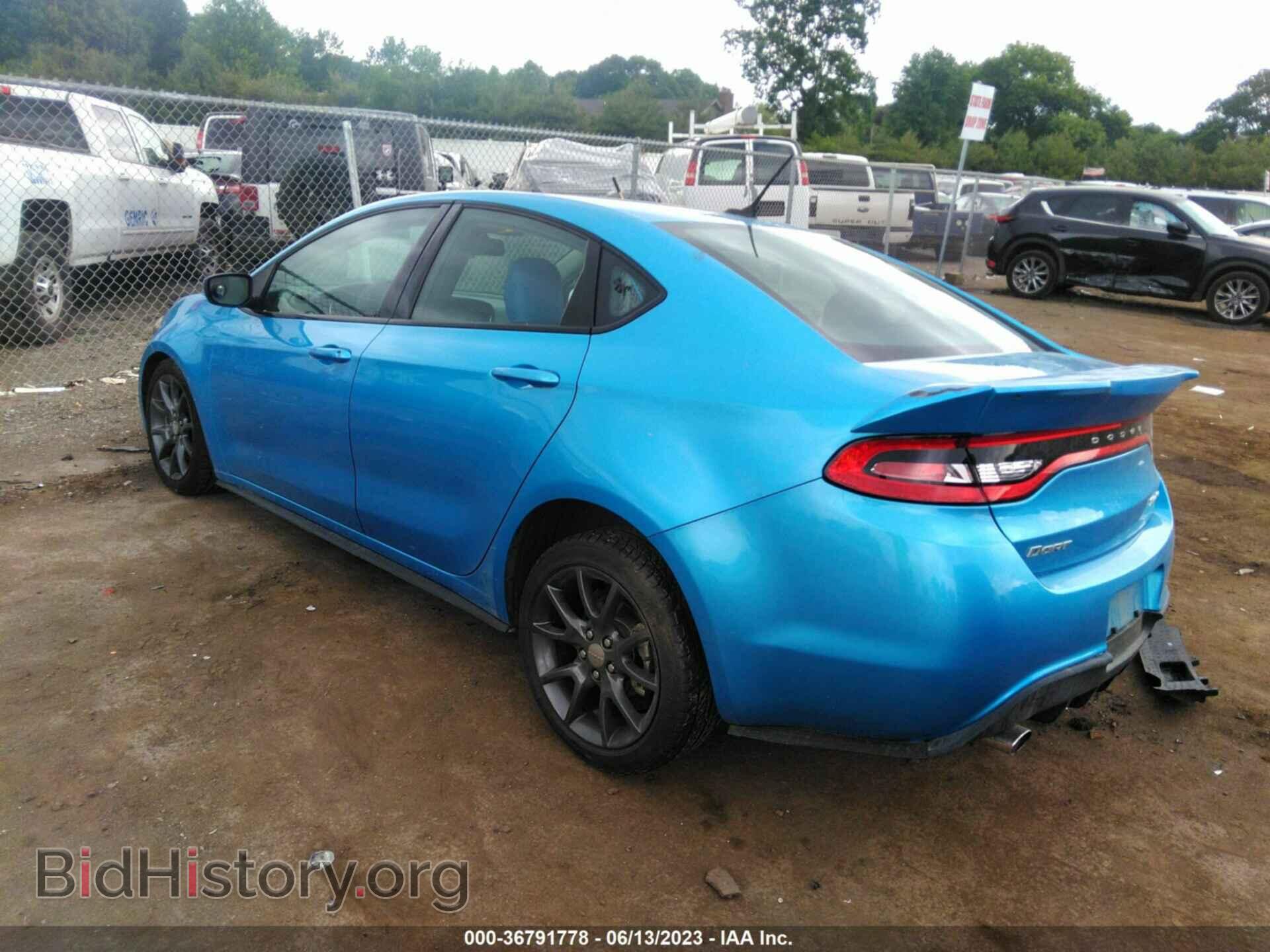 2016 DODGE DART - VIN: 1C3CDFFH1GD819141 - Фото 3
