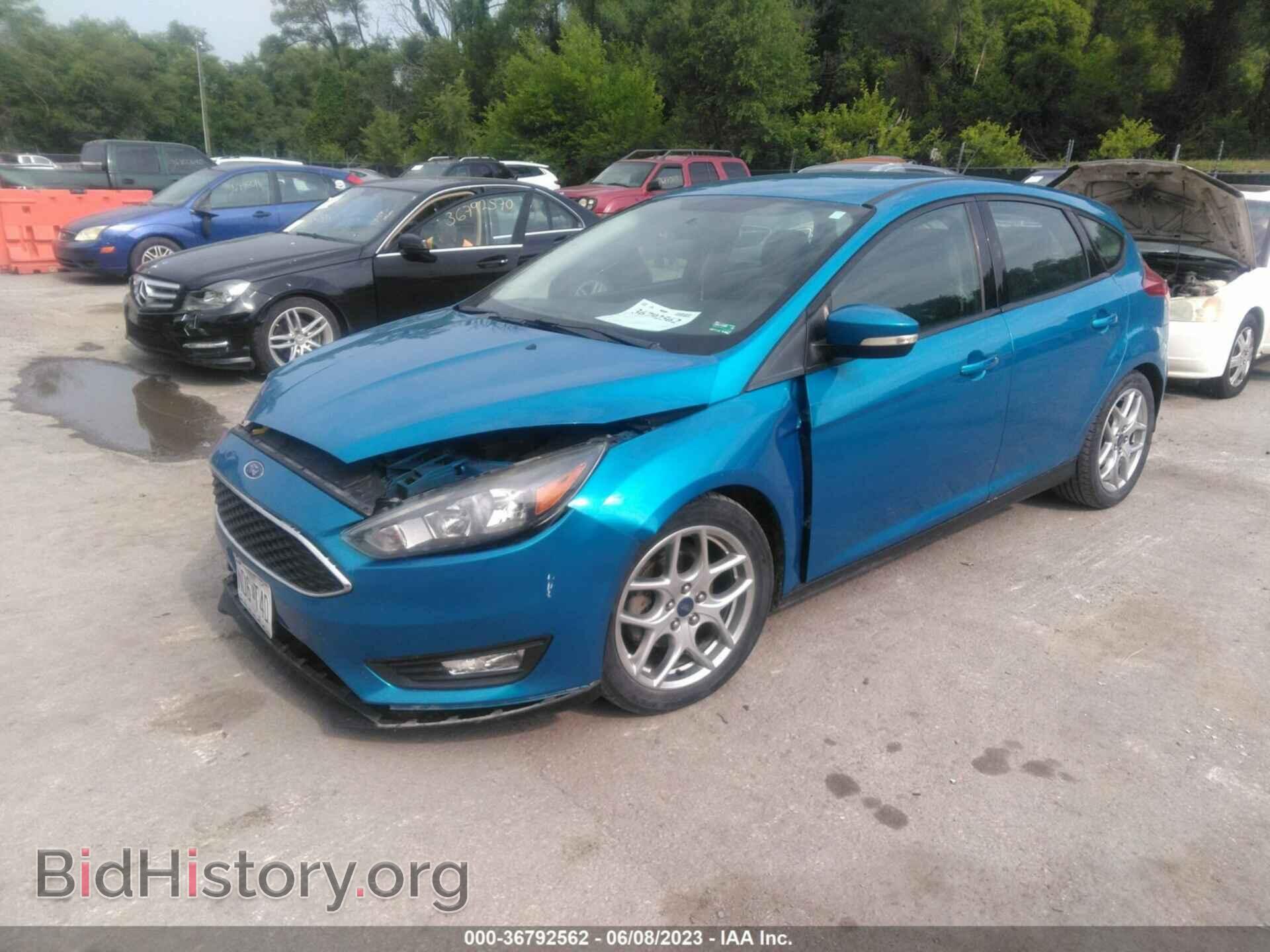 2015 FORD FOCUS - VIN: 1FADP3K24FL343601 - Фото 2