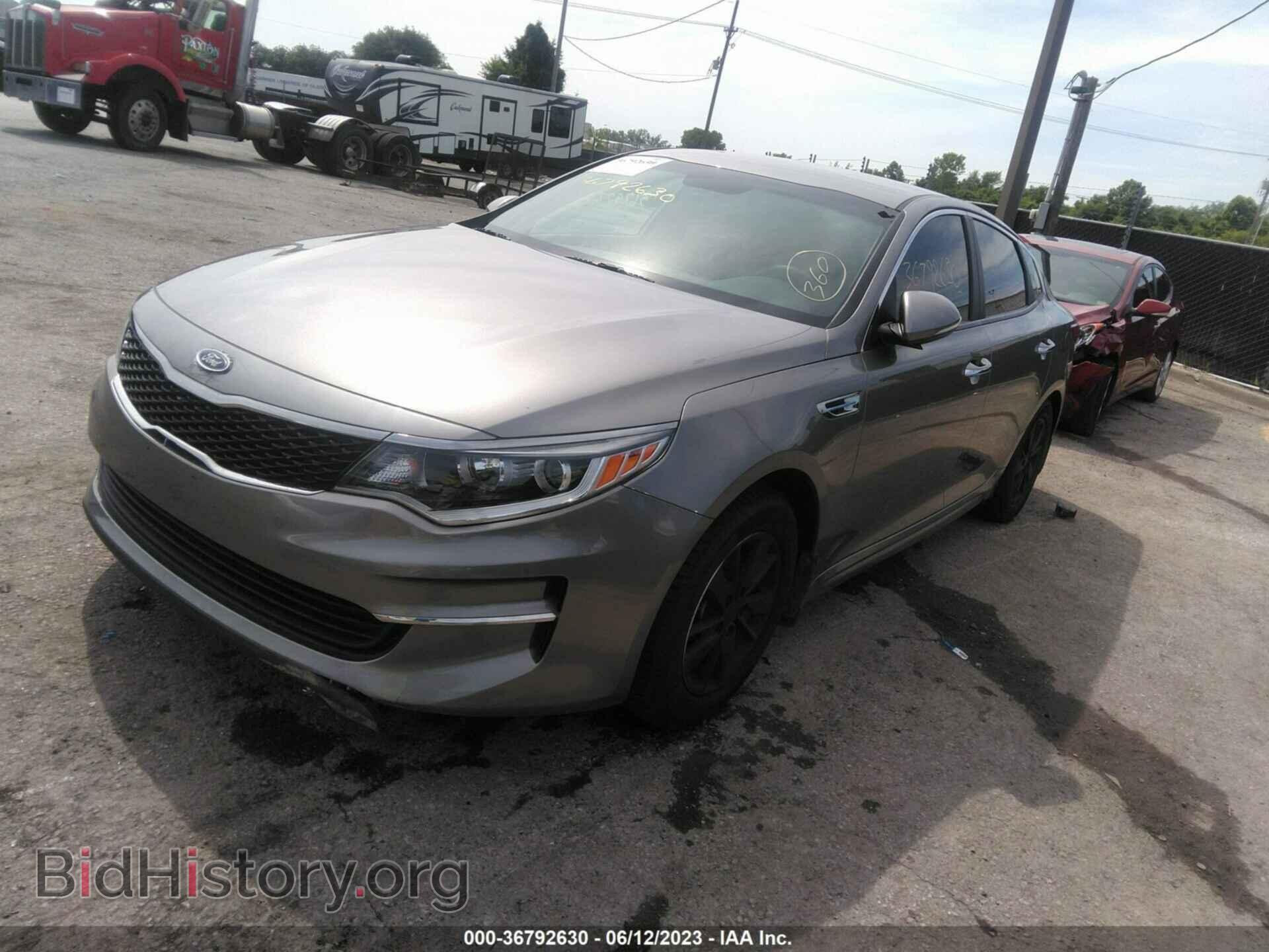 2016 KIA OPTIMA - VIN: 5XXGT4L31GG014629 - Фото 2