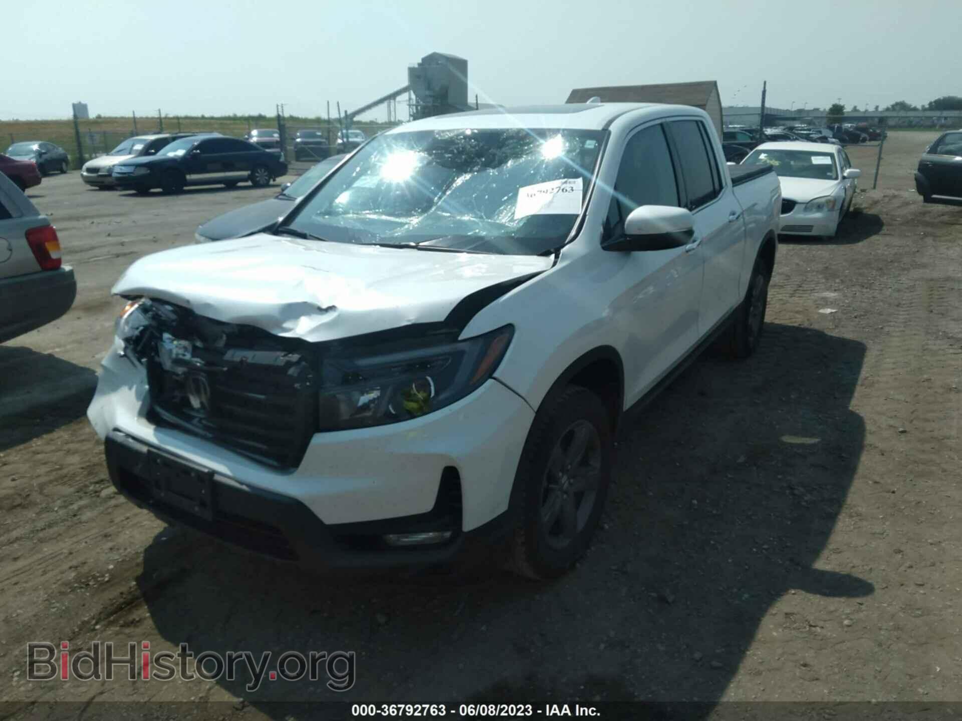2022 HONDA RIDGELINE - VIN: 5FPYK3F76NB015573 - Фото 2