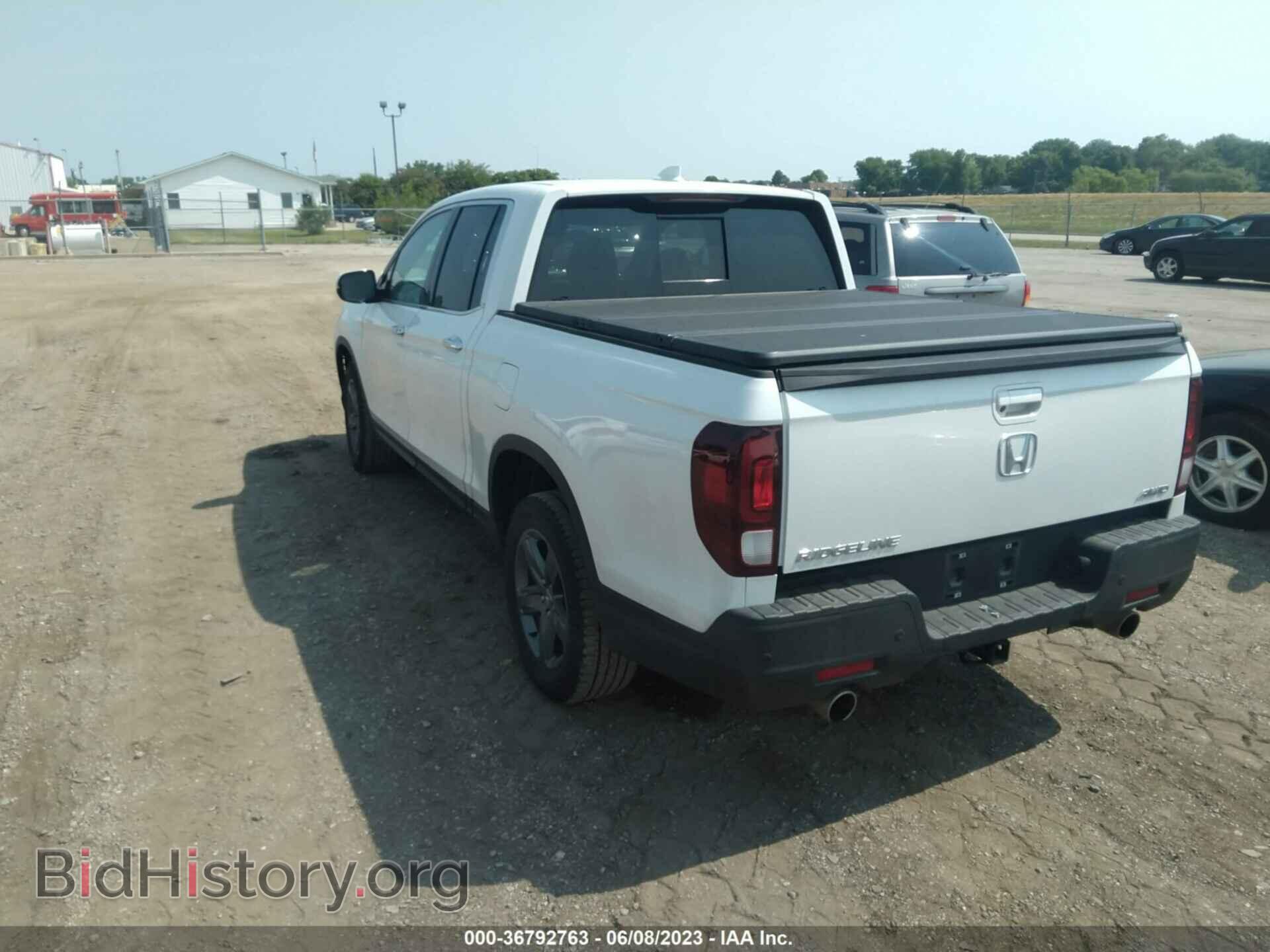 2022 HONDA RIDGELINE - VIN: 5FPYK3F76NB015573 - Фото 3