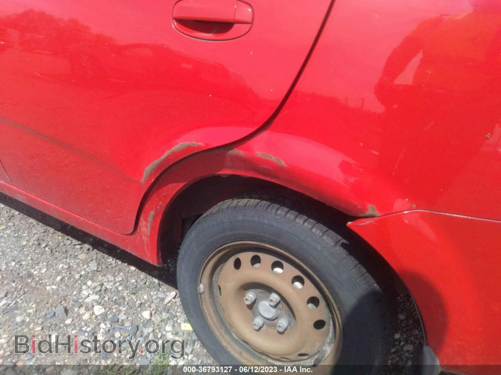2006 CHEVROLET AVEO - VIN: KL1TD56686B581262 - Фото 12