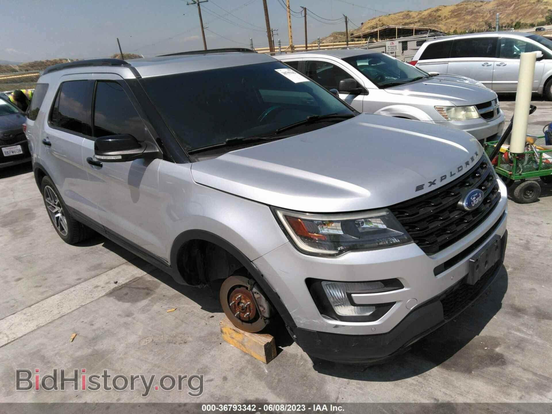 Фотография 1FM5K8GT0GGB96307 - FORD EXPLORER 2016