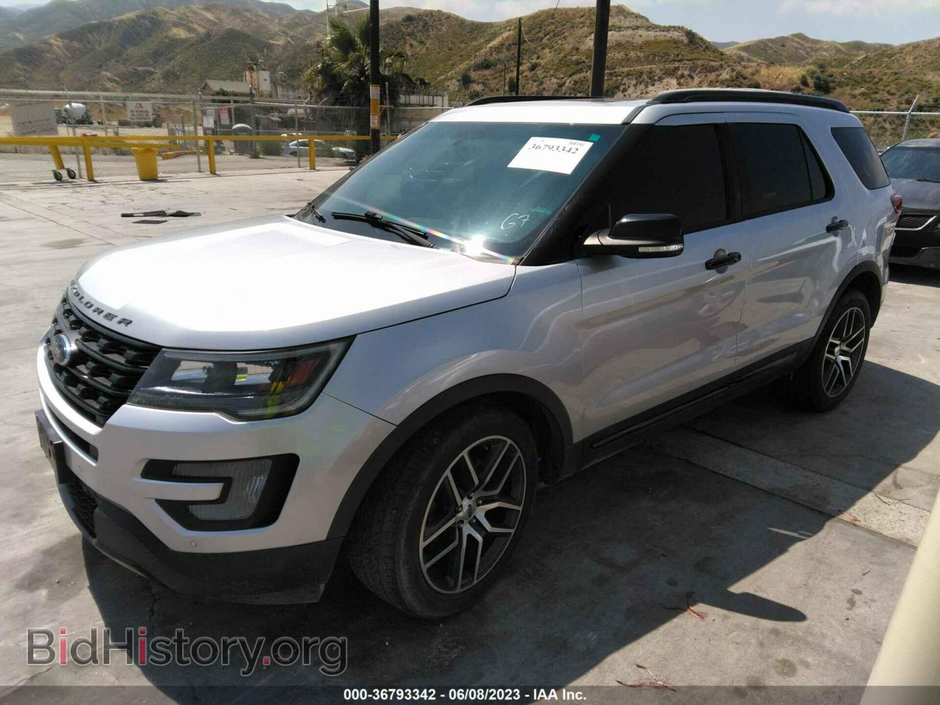 2016 FORD EXPLORER - VIN: 1FM5K8GT0GGB96307 - Фото 2