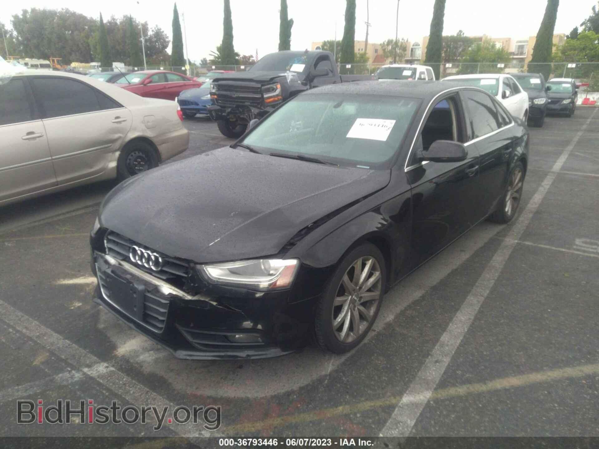 2013 AUDI A4 - VIN: WAUEFAFL9DA106360 - Photo 2