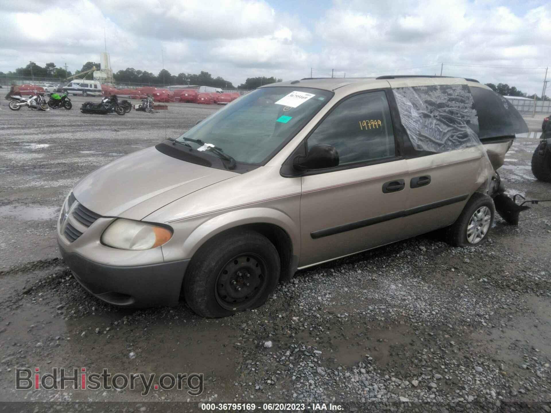 2007 DODGE CARAVAN - VIN: 1D4GP25R37B184834 - Фото 2