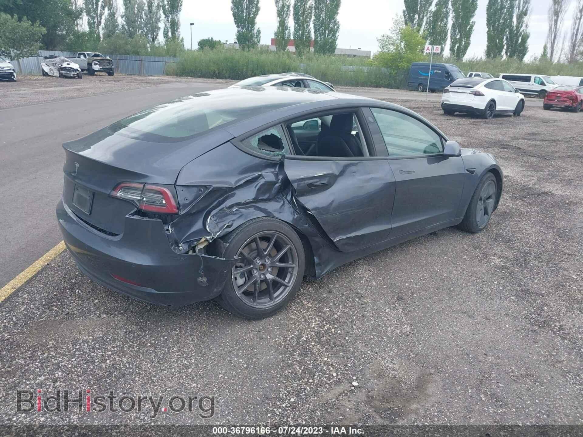 2021 TESLA MODEL 3 - VIN: 5YJ3E1EA2MF851004 - Photo 4