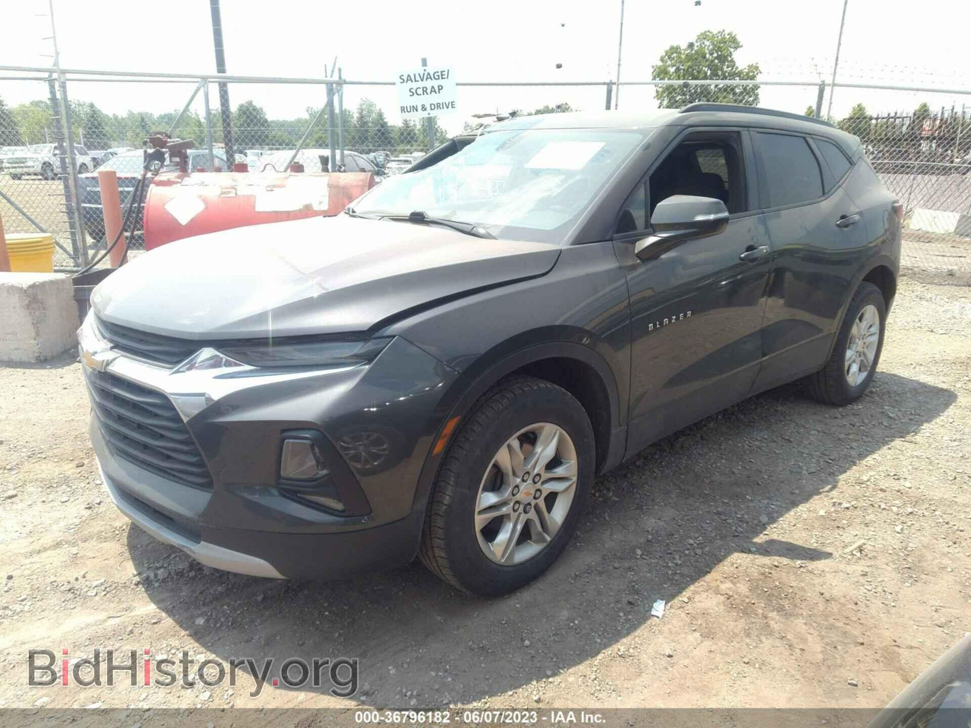 2020 CHEVROLET BLAZER - VIN: 3GNKBCRS7LS666415 - Фото 2