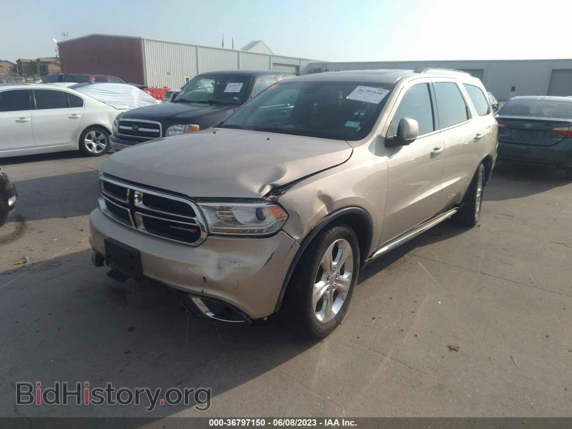 2014 DODGE DURANGO - VIN: 1C4RDHDG6EC317868 - Photo 2
