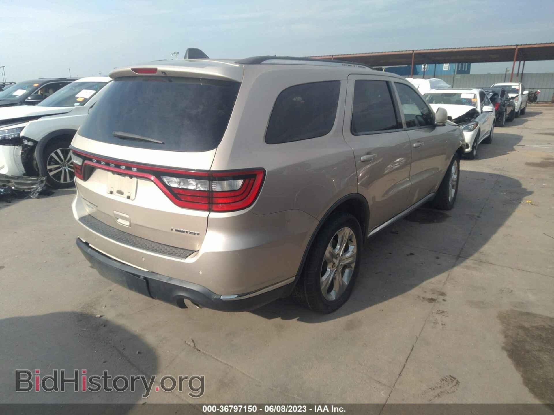 2014 DODGE DURANGO - VIN: 1C4RDHDG6EC317868 - Photo 4