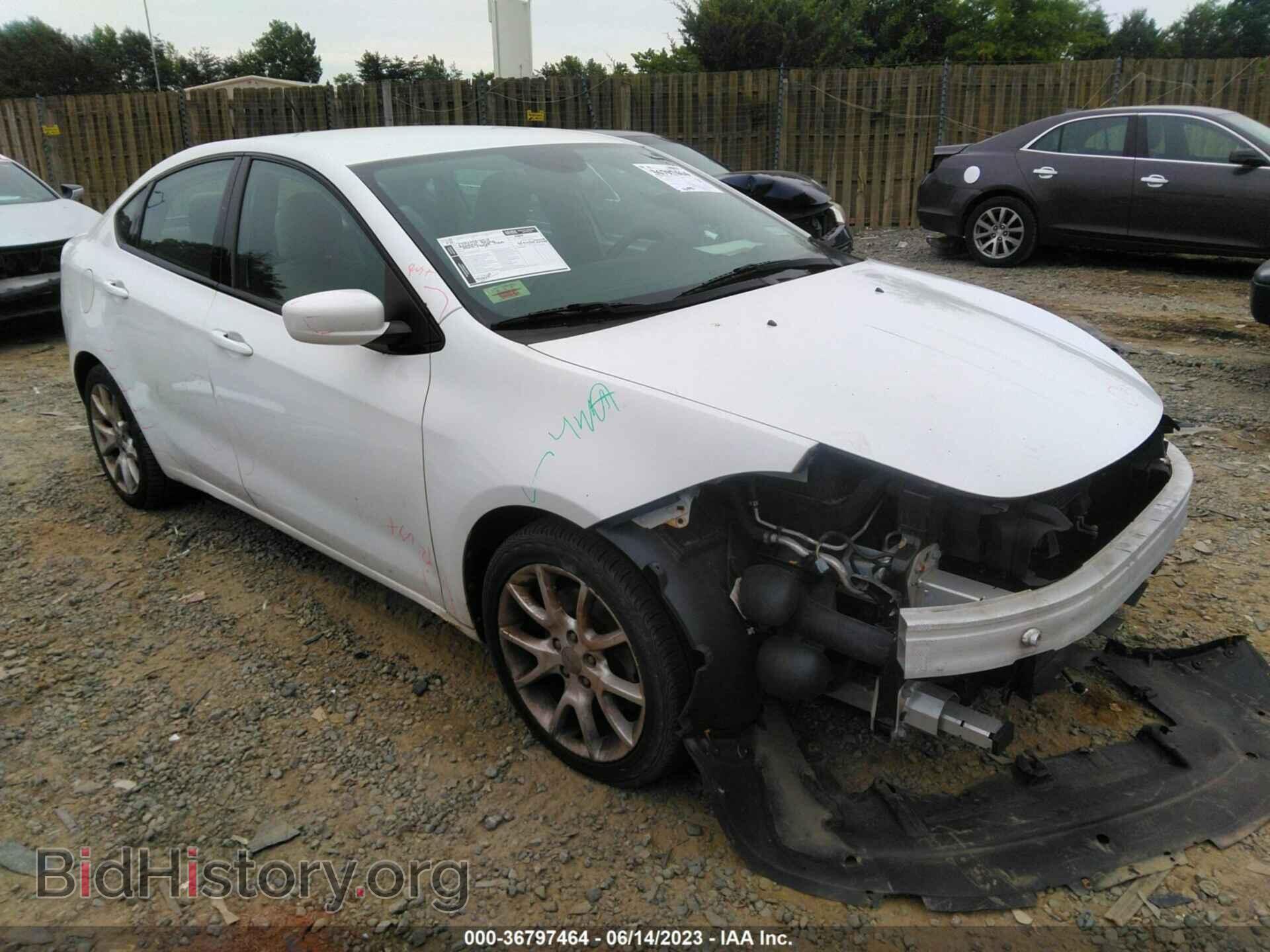 Photo 1C3CDFBA6DD104621 - DODGE DART 2013