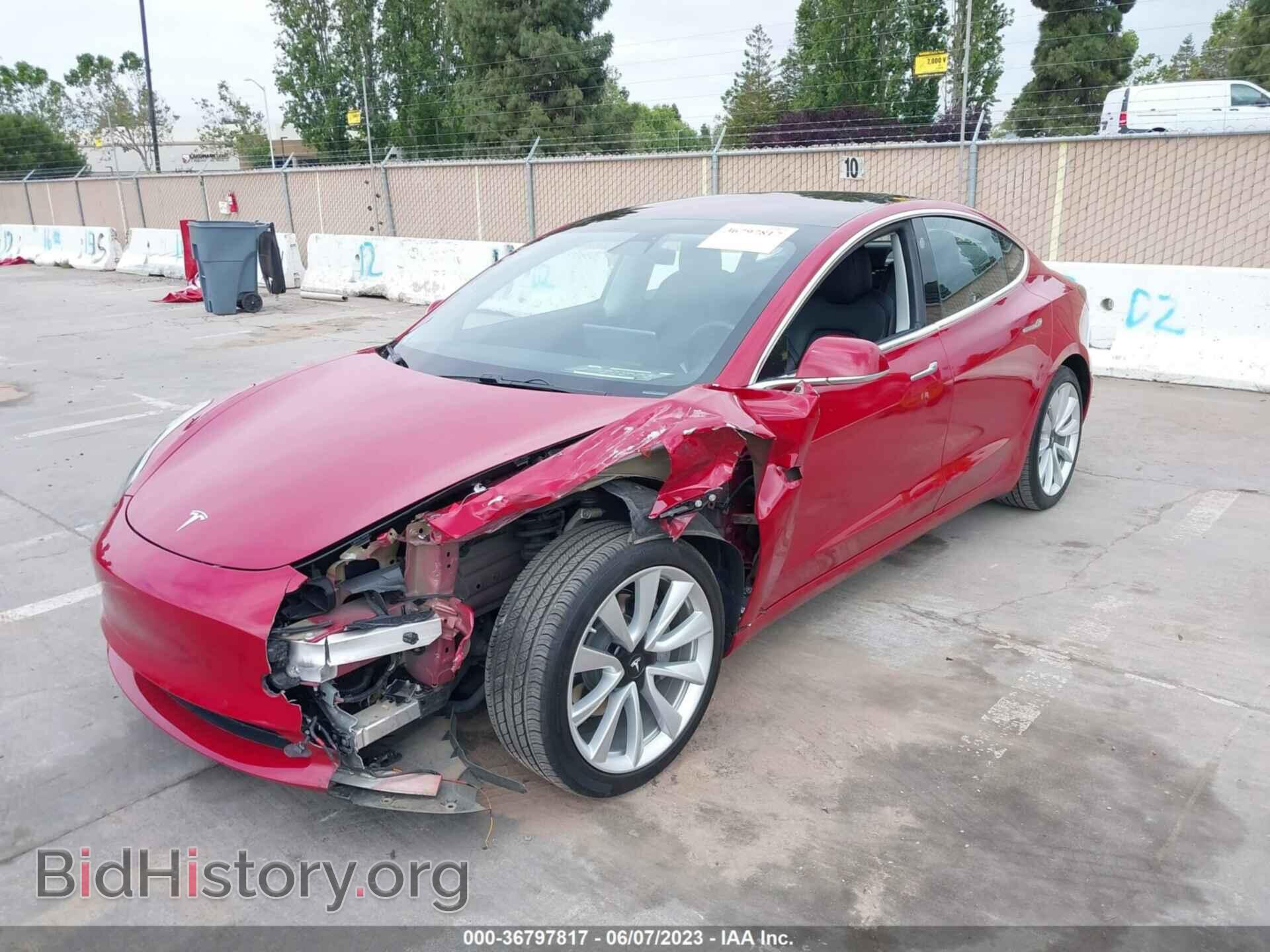 2018 TESLA MODEL 3 - VIN: 5YJ3E1EA9JF050596 - Фото 2