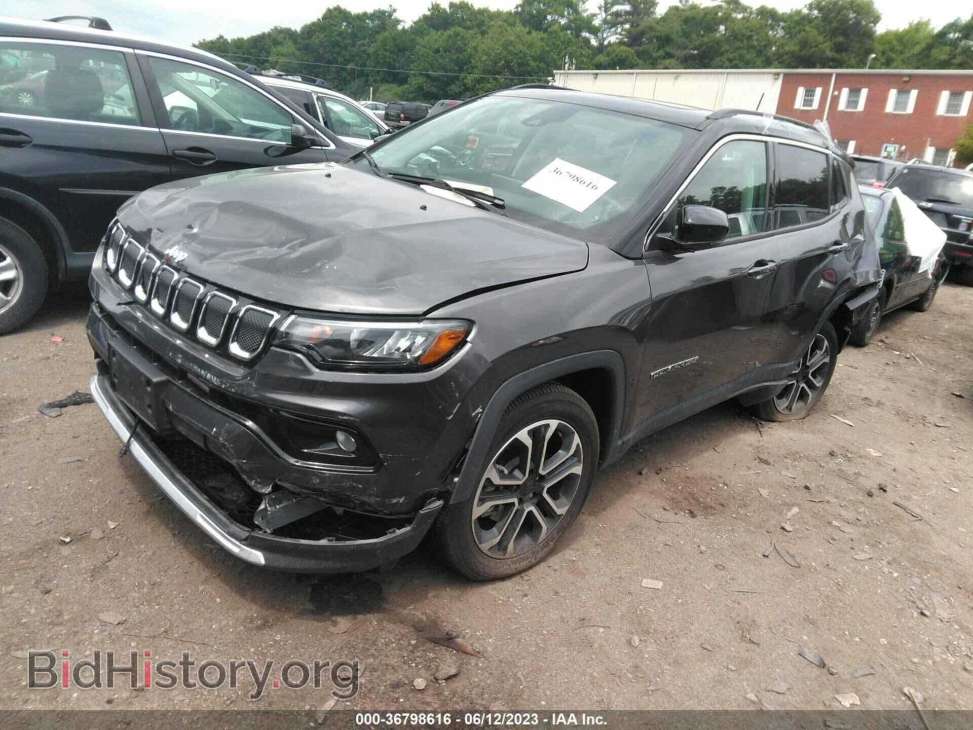 2022 JEEP COMPASS - VIN: 3C4NJDCB2NT190112 - Фото 2