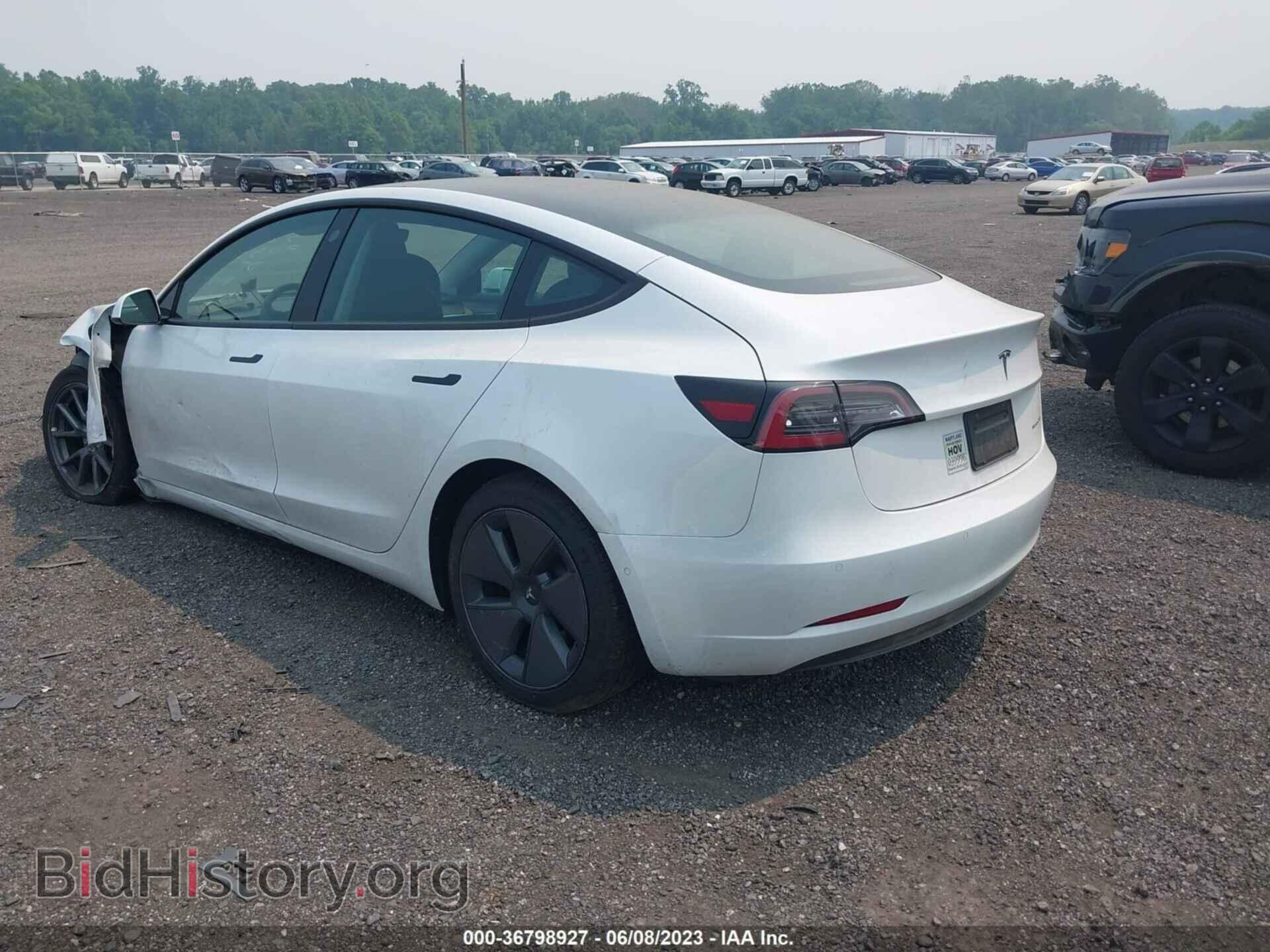2022 TESLA MODEL 3 - VIN: 5YJ3E1EB0NF274533 - Фото 3