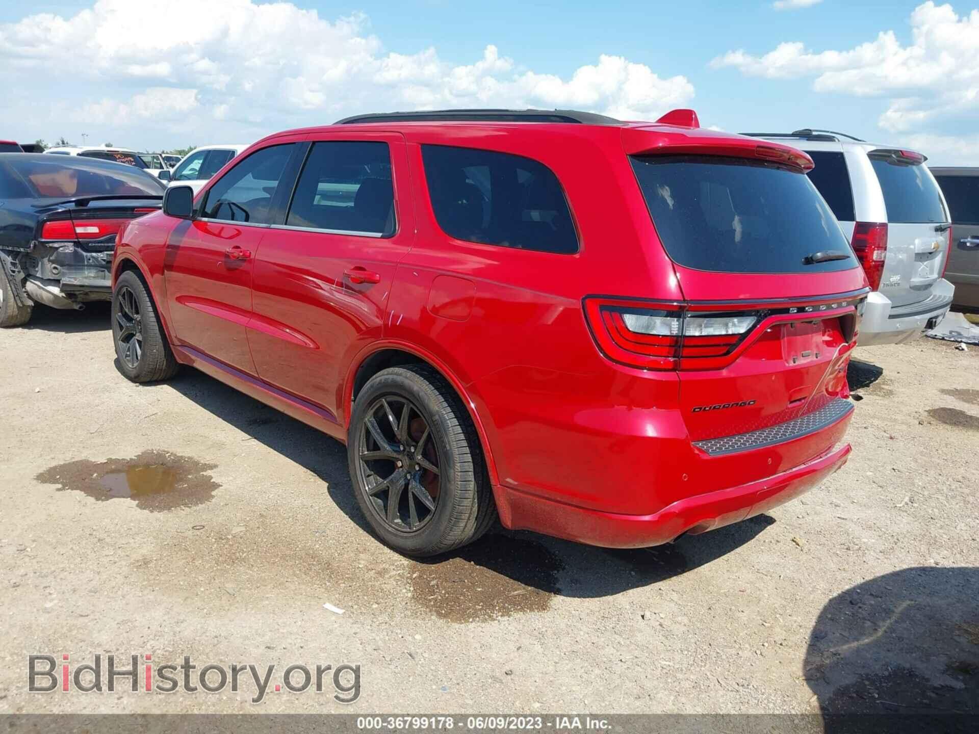 2018 DODGE DURANGO - VIN: 1C4RDHDG0JC114274 - Фото 3