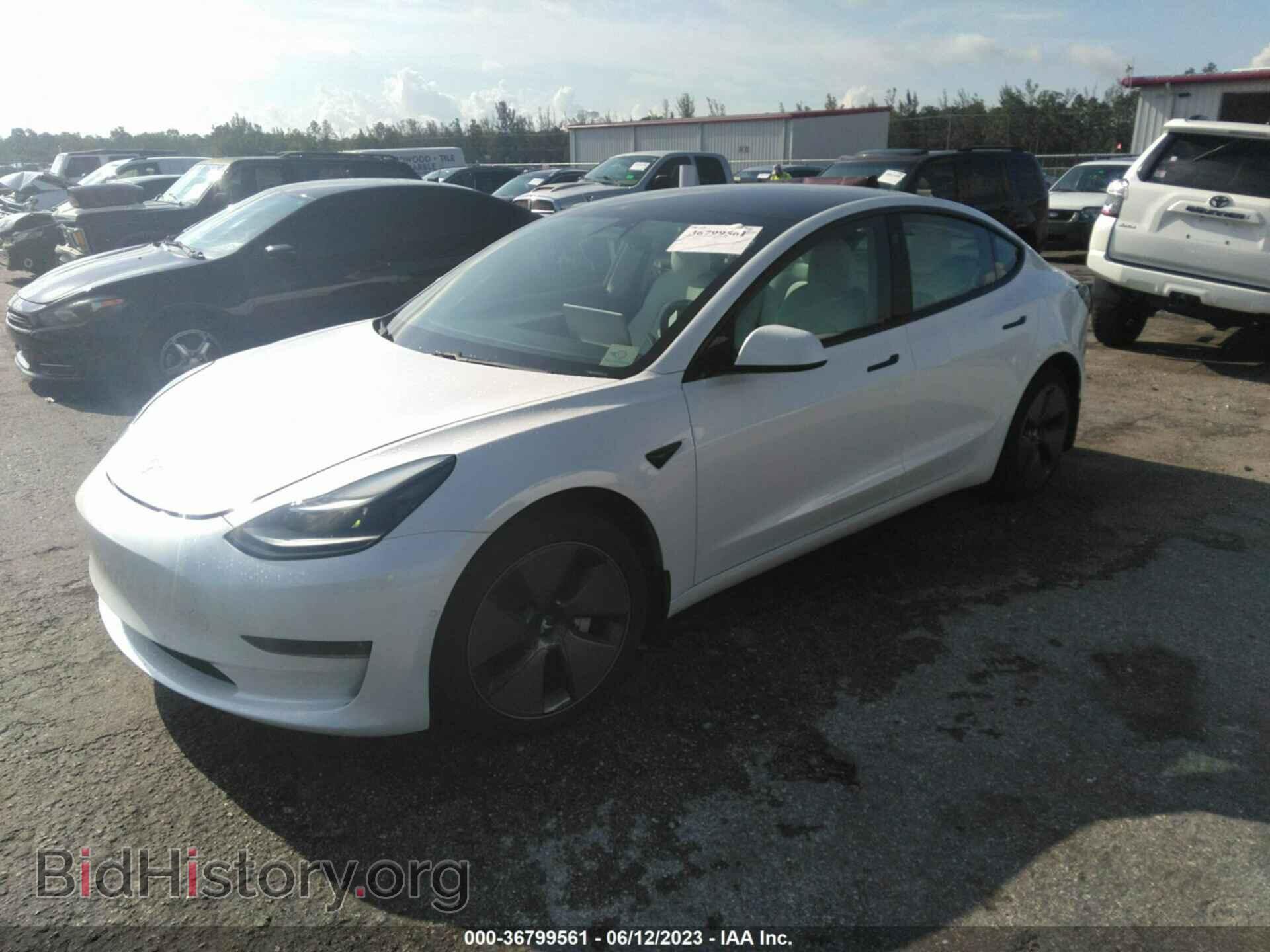 2021 TESLA MODEL 3 - VIN: 5YJ3E1EB9MF993097 - Photo 2