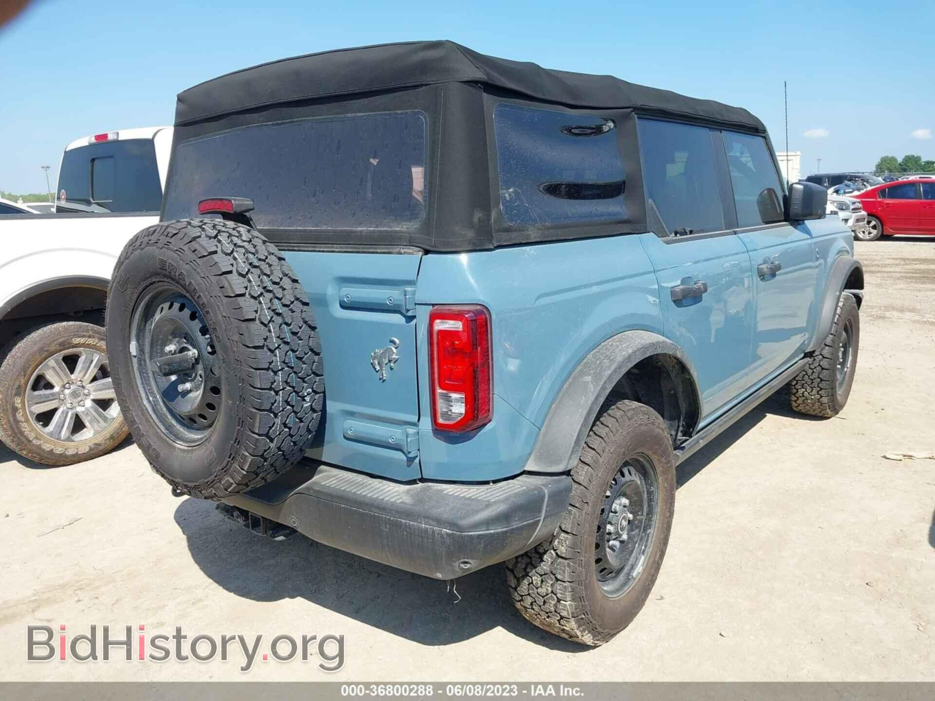 2022 FORD BRONCO - VIN: 1FMEE5BP7NLB48128 - Фото 4