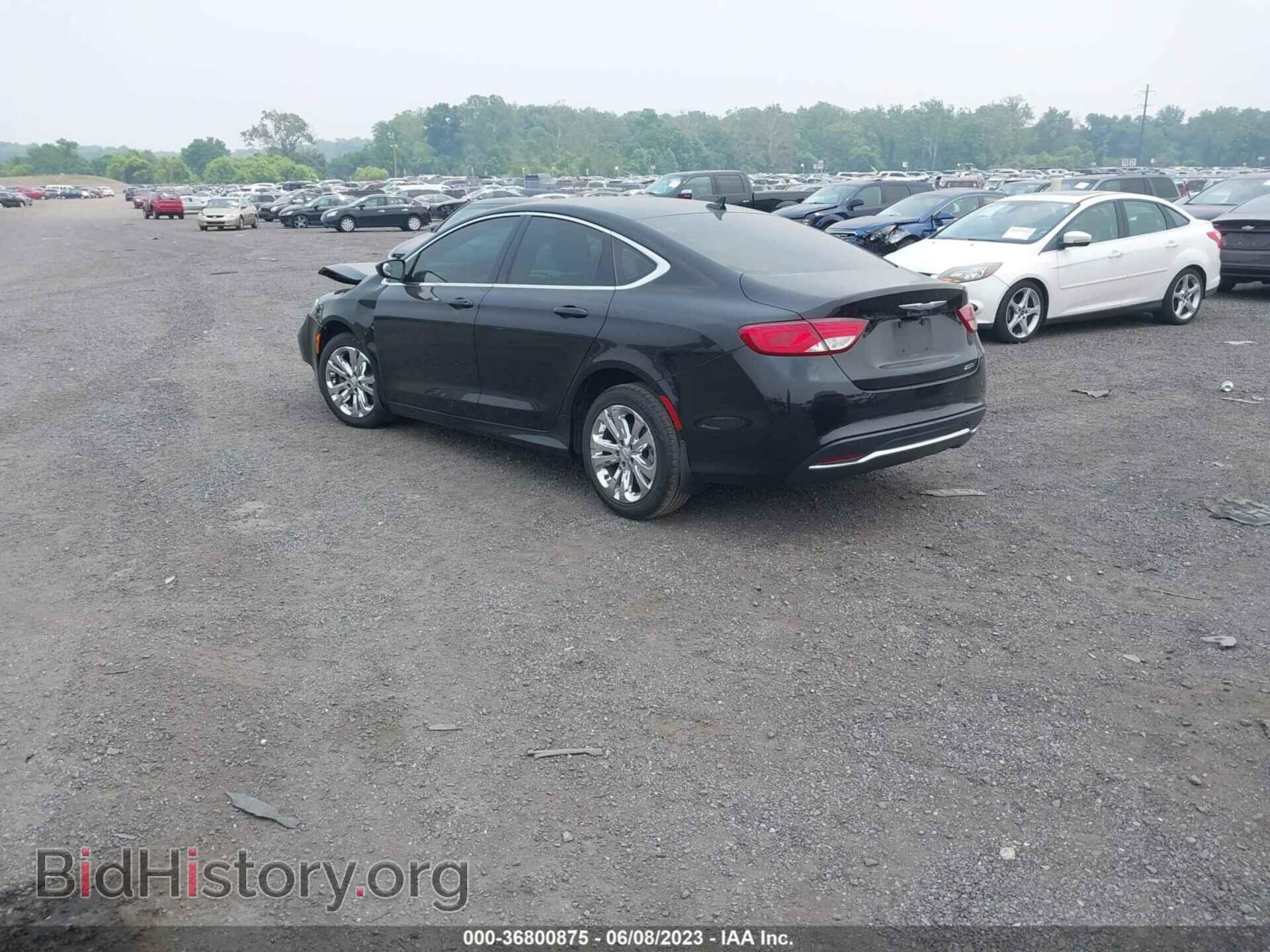 2016 CHRYSLER 200 - VIN: 1C3CCCAB5GN184942 - Фото 3