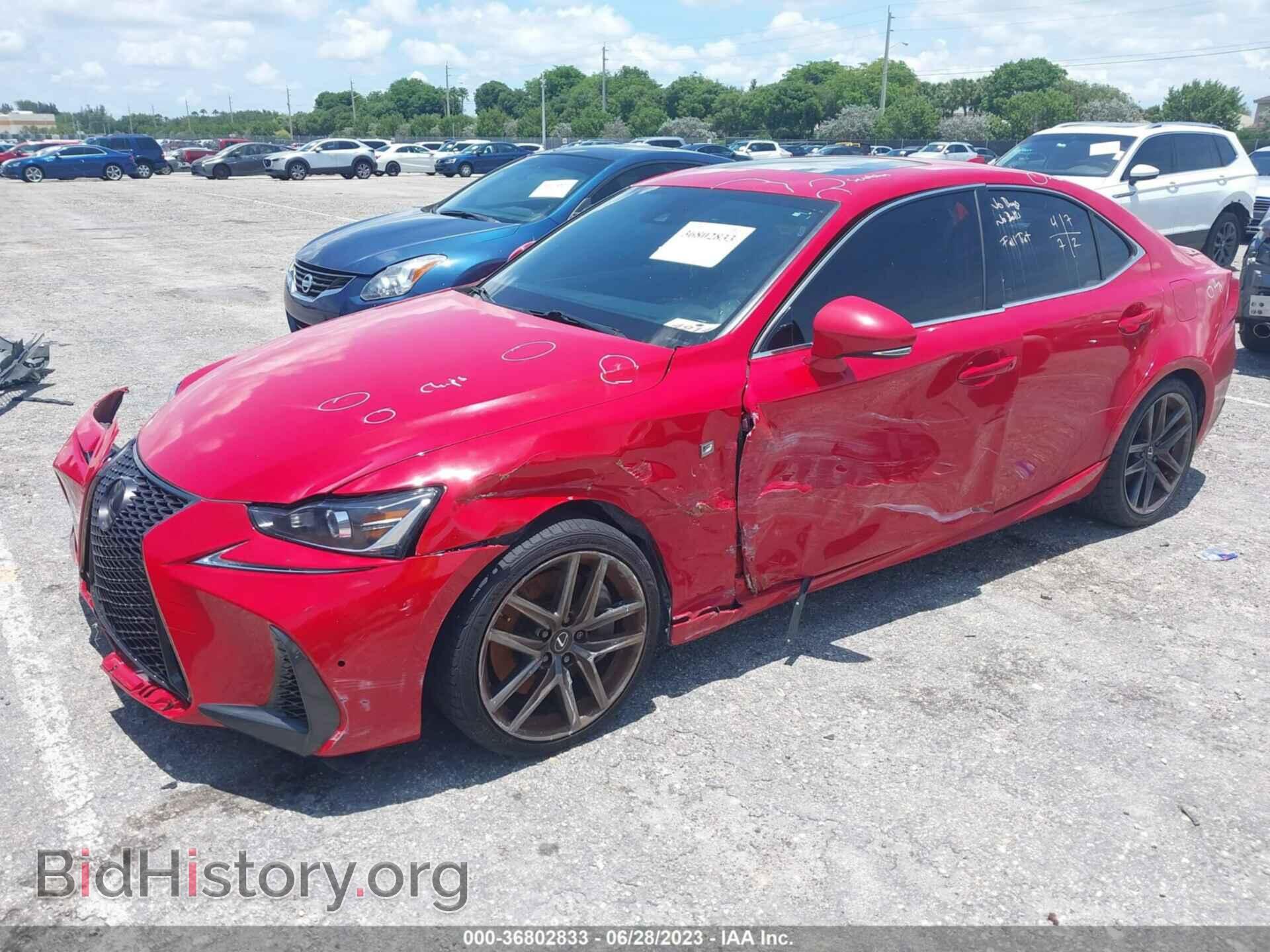 2019 LEXUS IS - VIN: JTHBA1D2XK5090110 - Фото 2