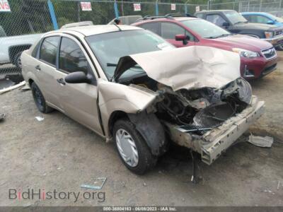 2006 Ford FOCUS ZX4, золотистый — VIN 1FAFP34N16W109754, IAAI