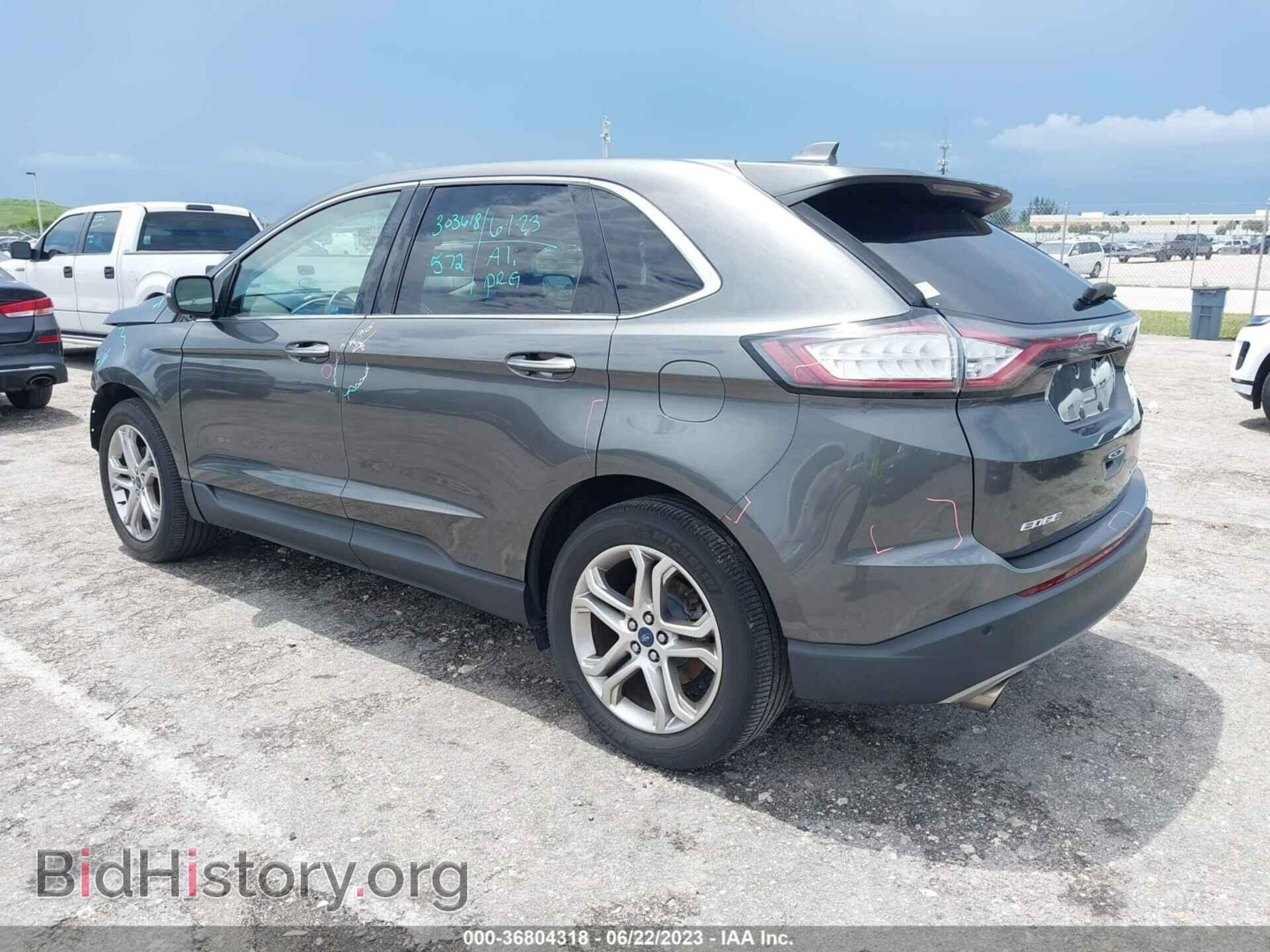 2017 FORD EDGE - VIN: 2FMPK3K97HBB06053 - Фото 3