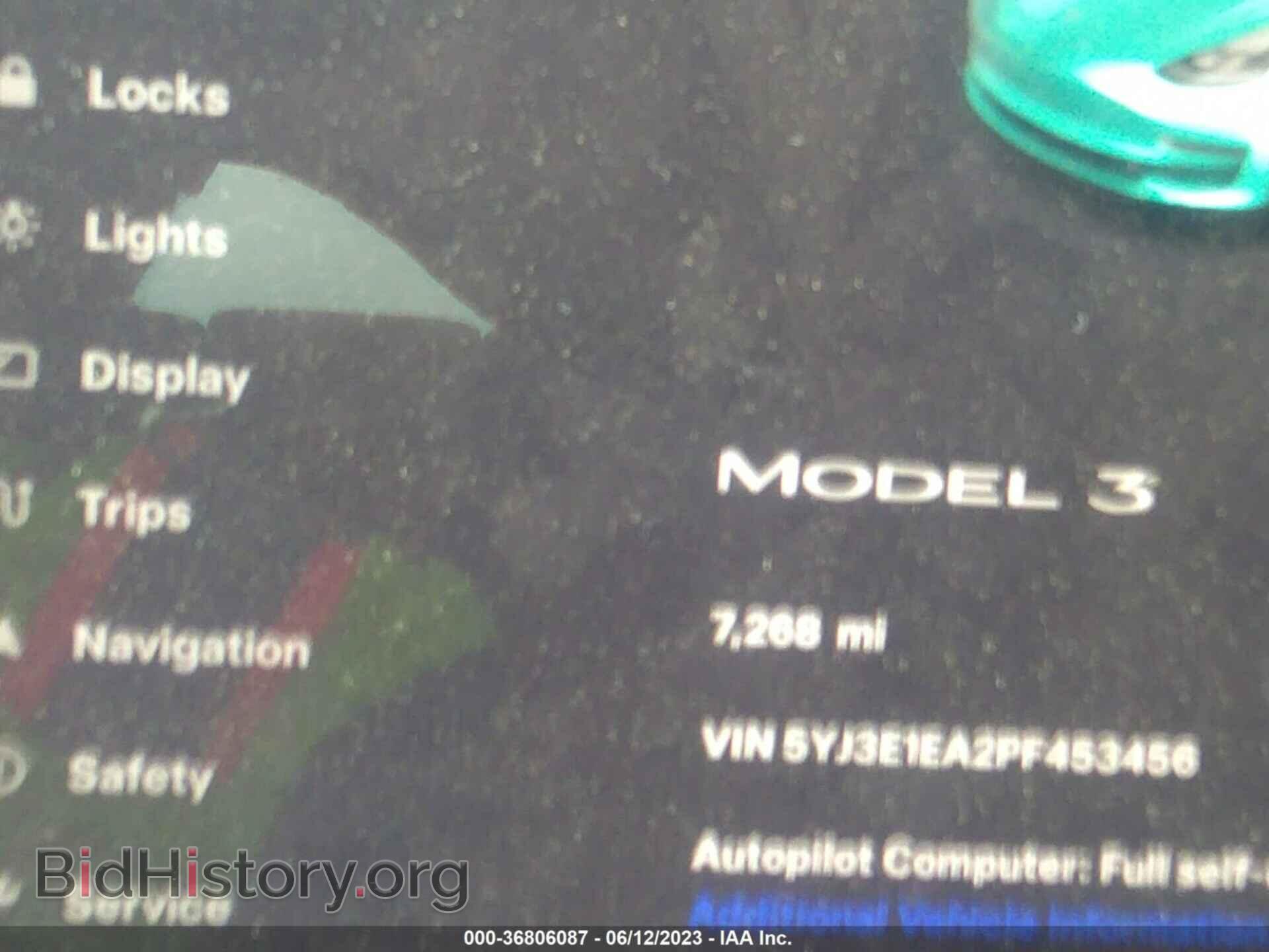 2023 TESLA MODEL 3 - VIN: 5YJ3E1EA2PF453456 - Фото 7