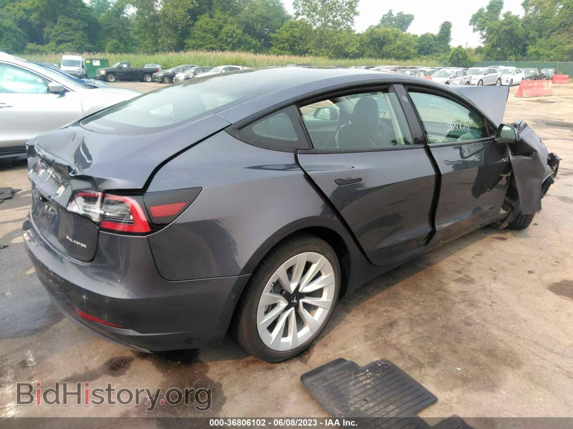 2022 TESLA MODEL 3 - VIN: 5YJ3E1EB2NF203494 - Фото 4
