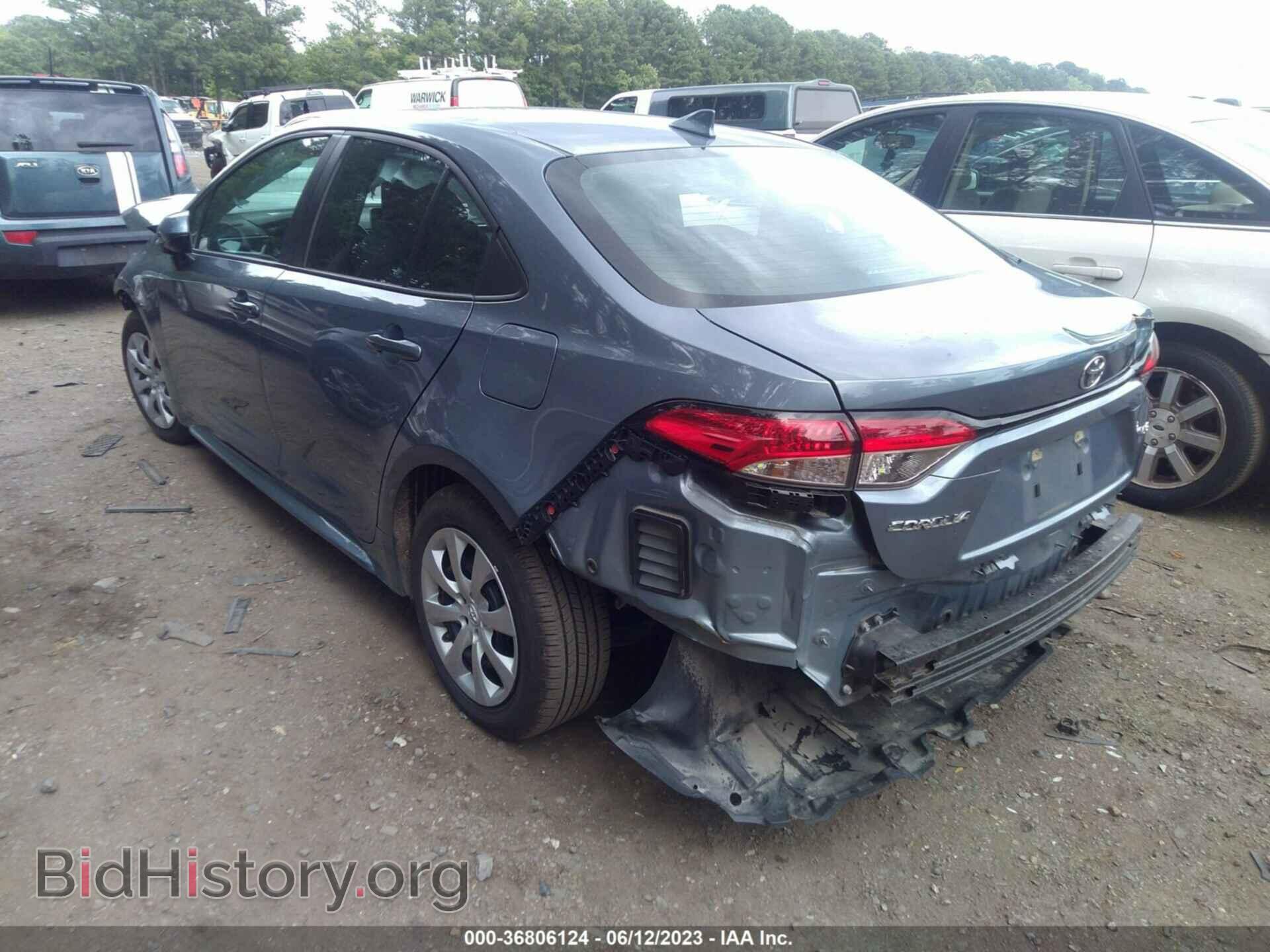 2021 TOYOTA COROLLA - VIN: 5YFEPMAE2MP180838 - Фото 3