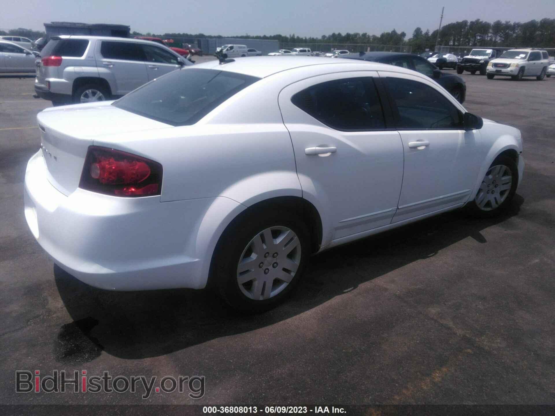 2012 DODGE AVENGER - VIN: 1C3CDZAB4CN324070 - Фото 4