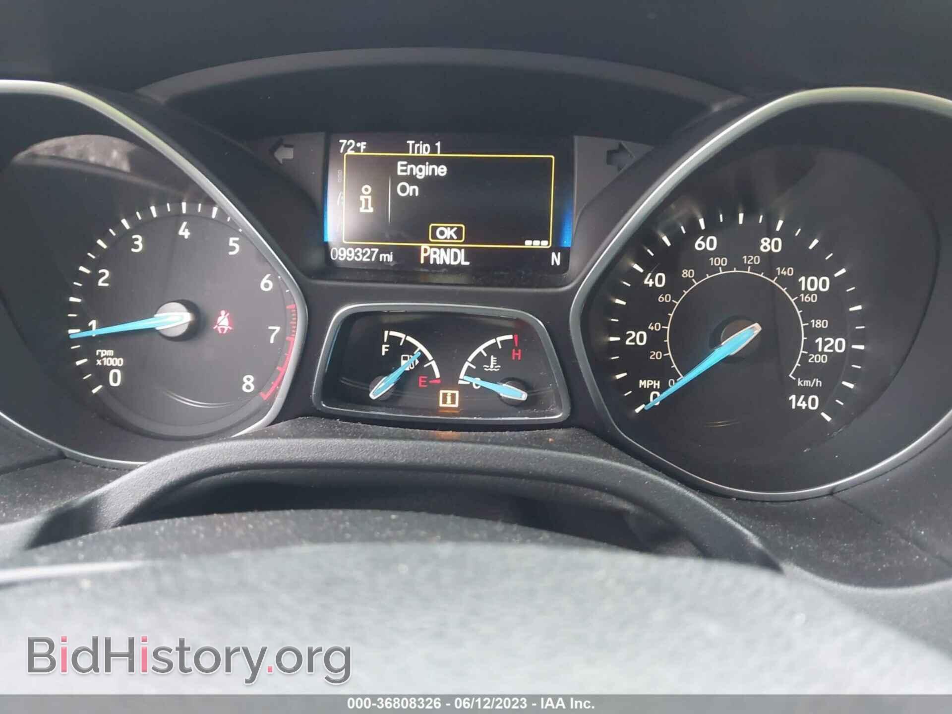 2017 FORD FOCUS - VIN: 1FADP3F24HL297622 - Фото 7