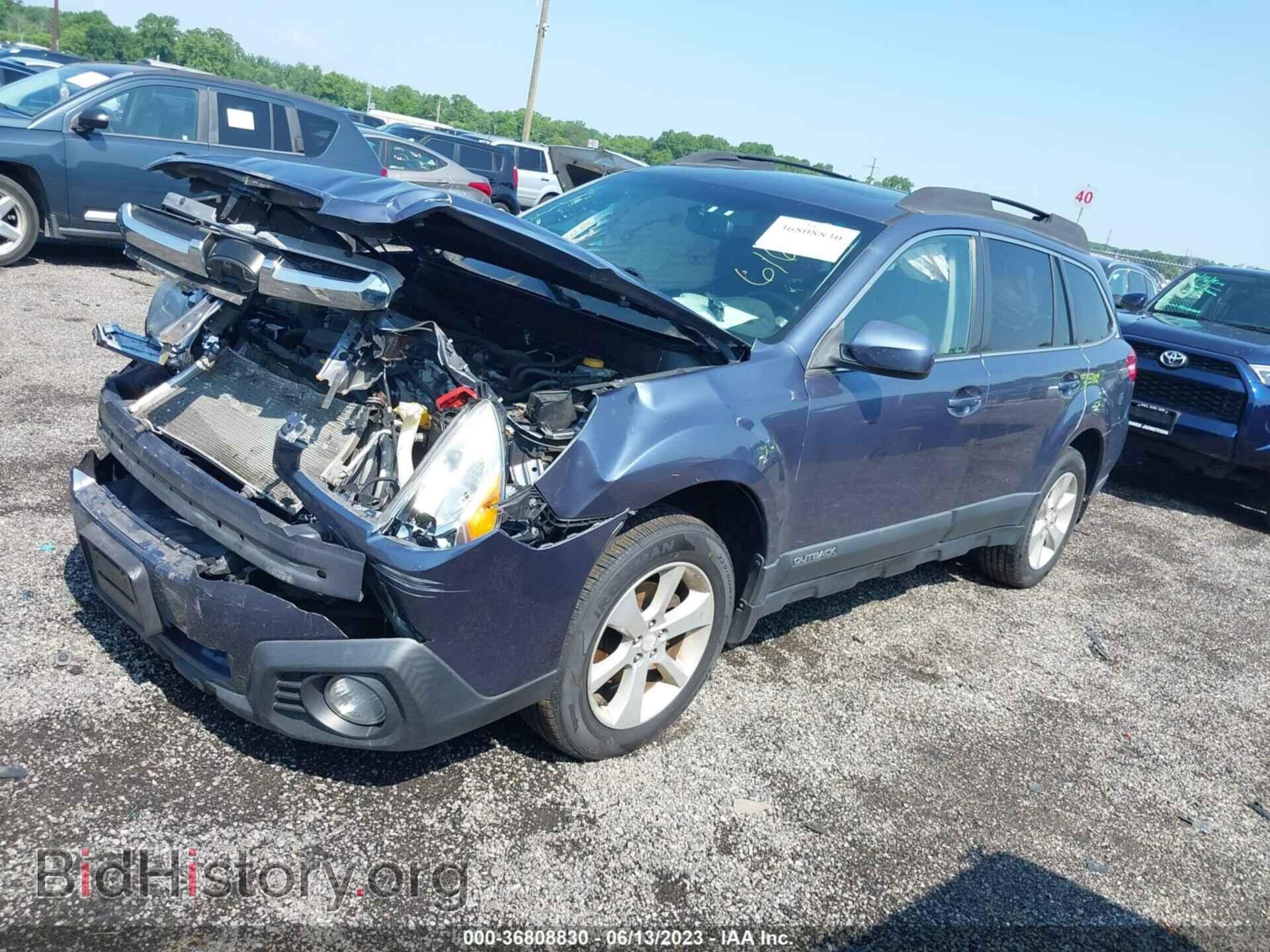 2014 SUBARU OUTBACK - VIN: 4S4BRBDC7E3262307 - Фото 2