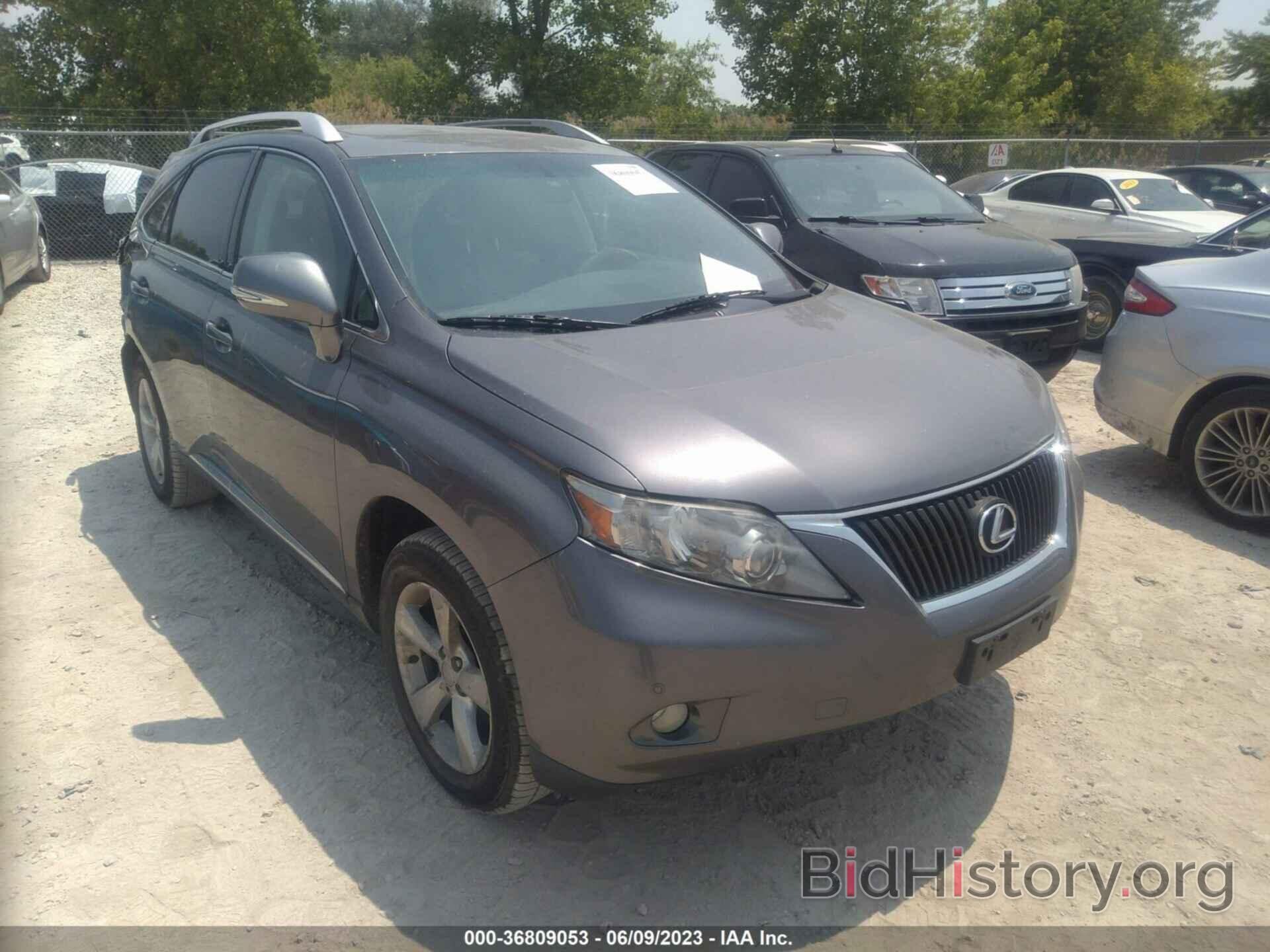 Photo 2T2BK1BA7CC129471 - LEXUS RX 350 2012