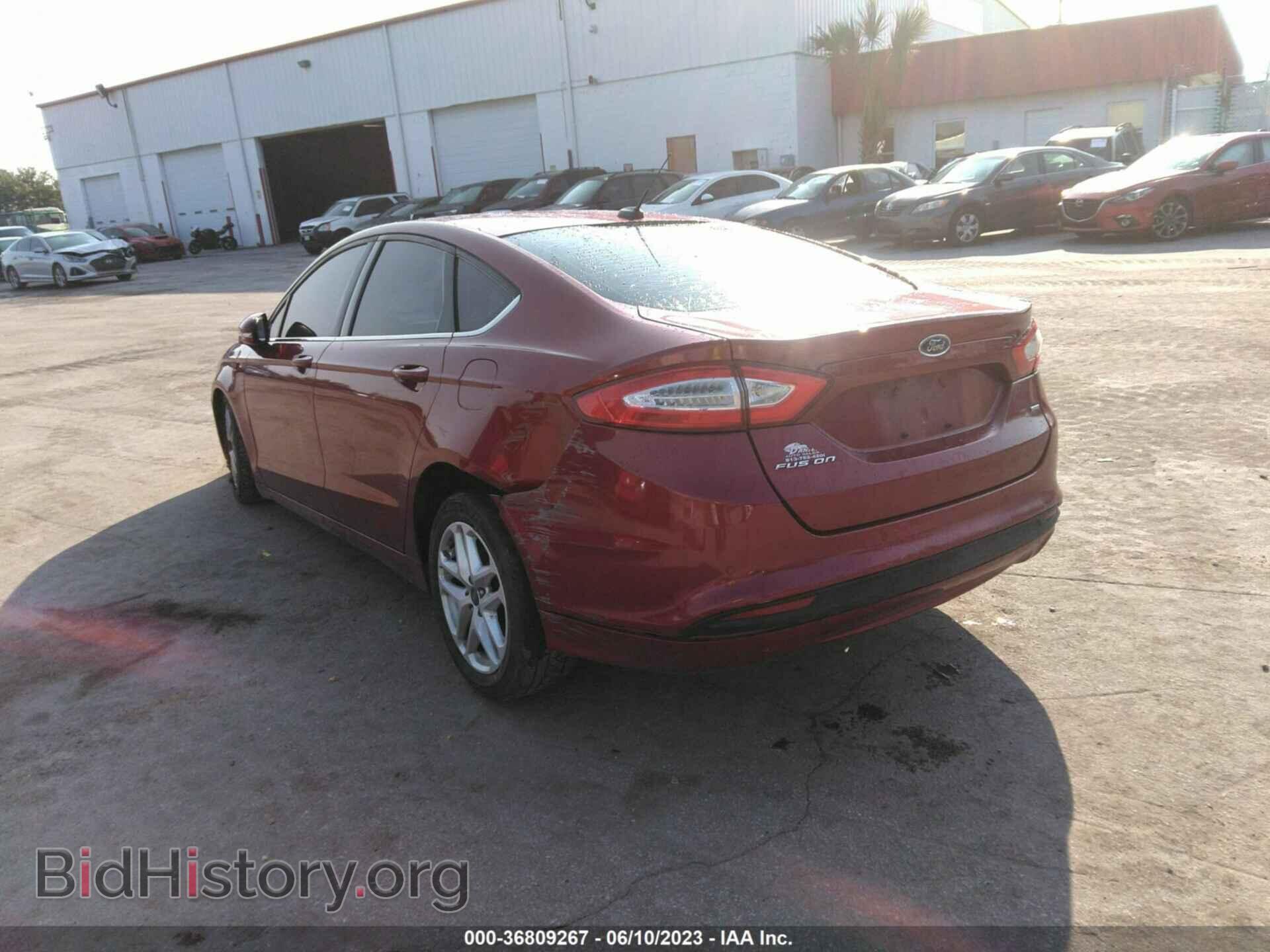 2014 FORD FUSION - VIN: 3FA6P0H79ER133652 - Фото 3