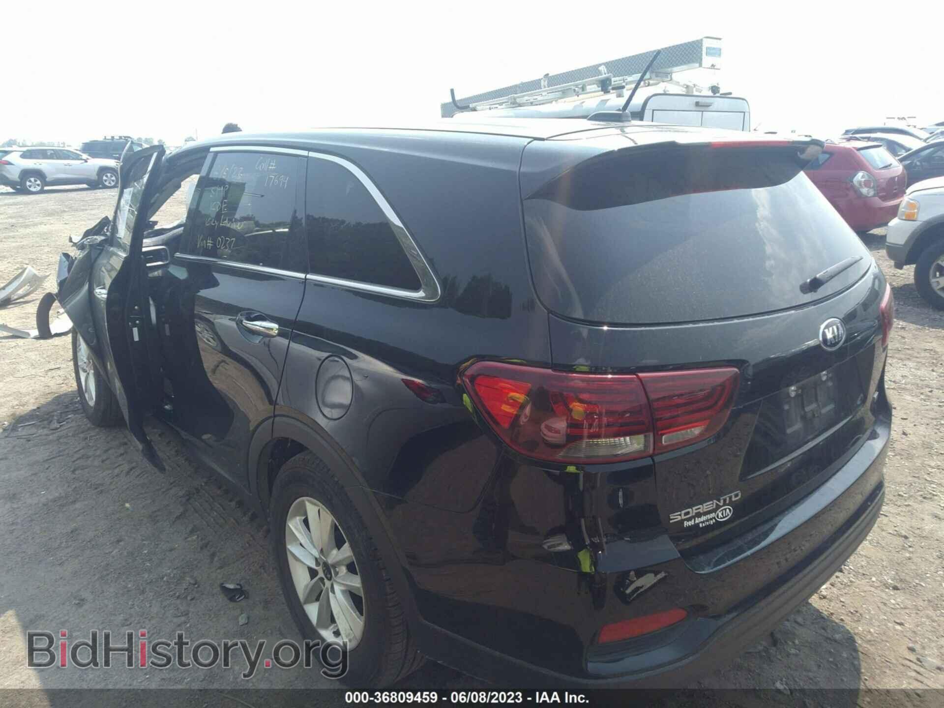 2019 KIA SORENTO - VIN: 5XYPG4A32KG560237 - Фото 3