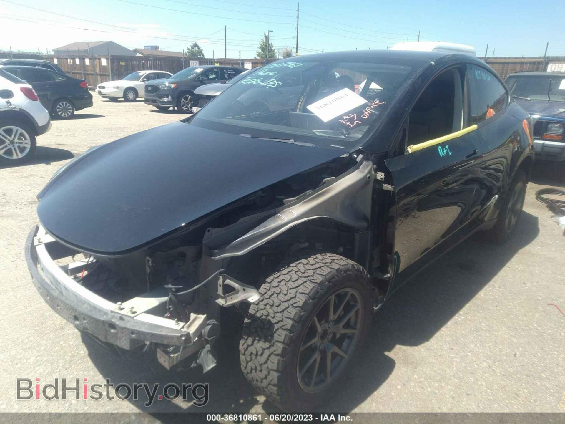 2020 TESLA MODEL Y - VIN: 5YJYGDEEXLF027061 - Photo 2