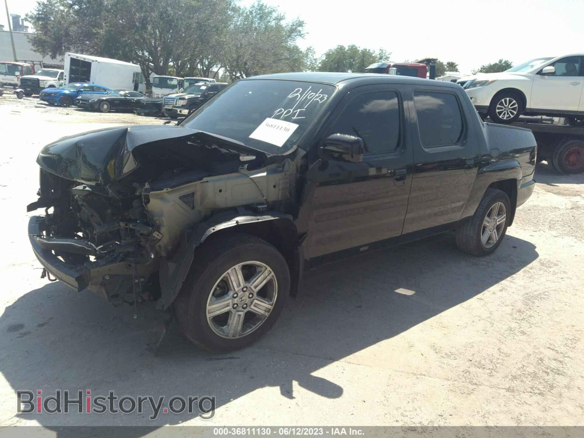 2011 HONDA RIDGELINE - VIN: 5FPYK1F54BB454558 - Фото 2
