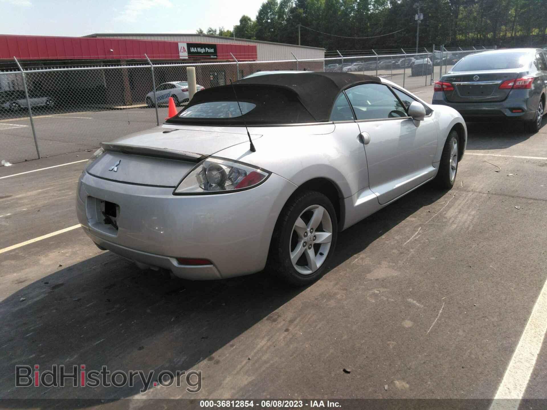 2007 MITSUBISHI ECLIPSE - VIN: 4A3AL25F57E016161 - Фото 4