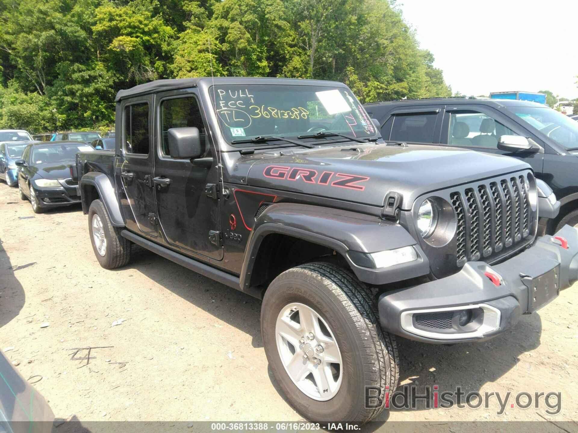 Фотография 1C6HJTAG1LL192651 - JEEP GLADIATOR 2020