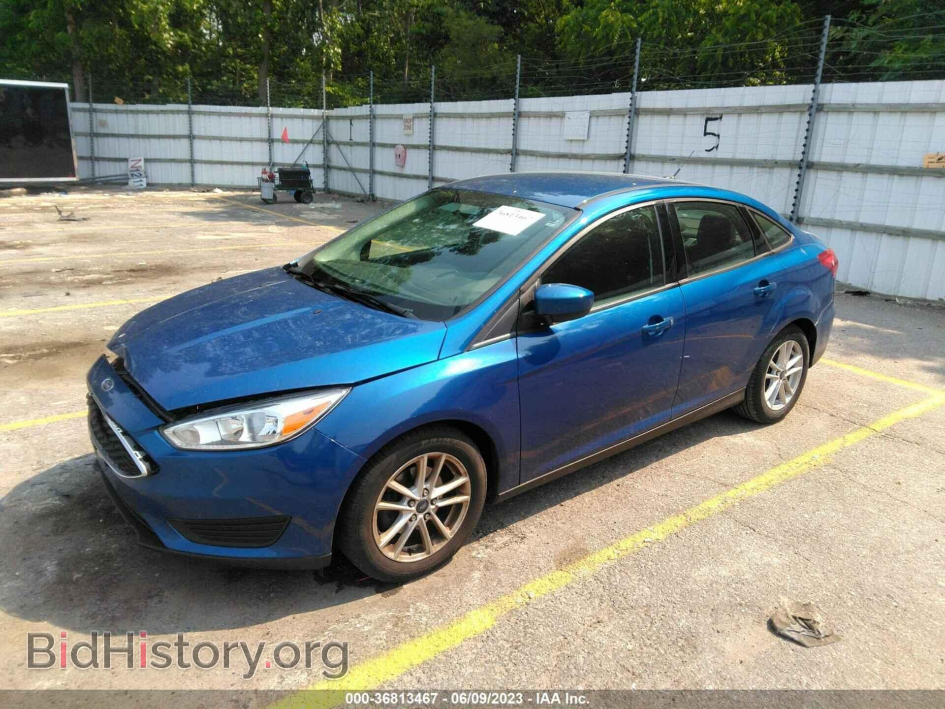 2018 FORD FOCUS - VIN: 1FADP3F25JL251299 - Фото 2