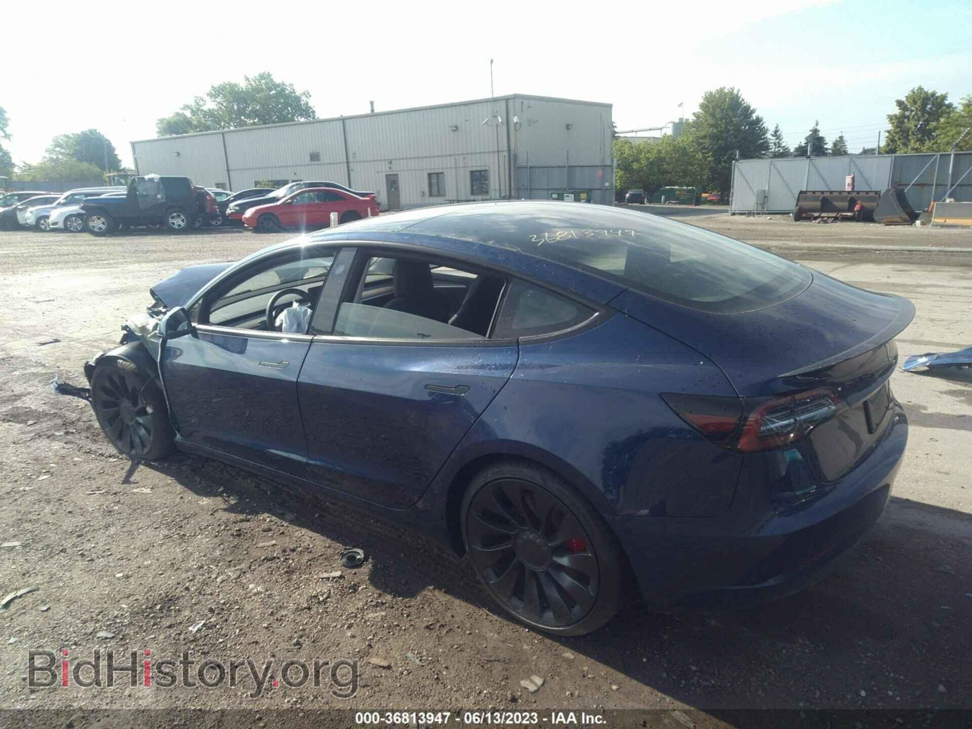 2023 TESLA MODEL 3 - VIN: 5YJ3E1EC1PF484666 - Фото 3