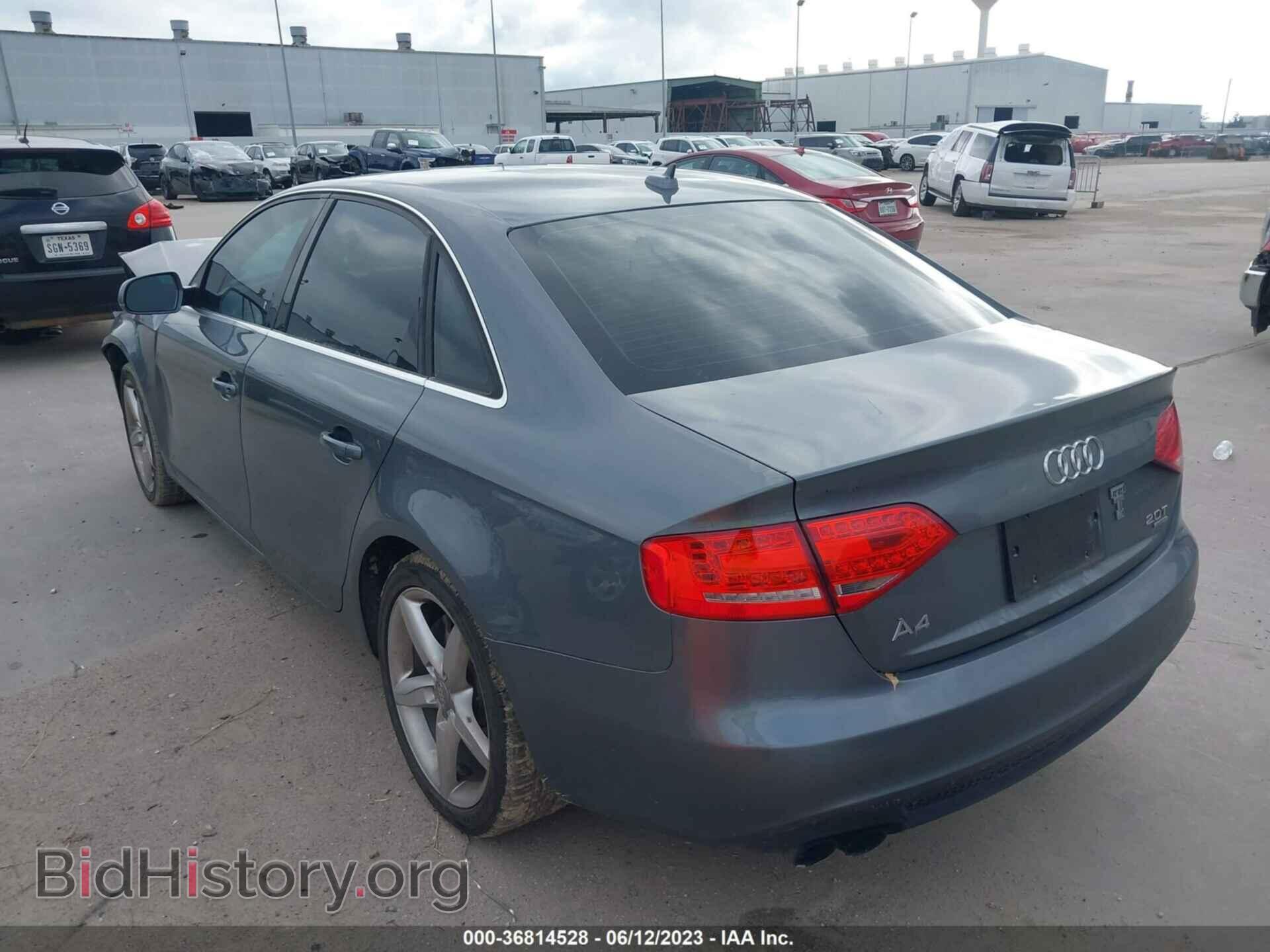 2012 AUDI A4 - VIN: WAUBFAFL2CA119159 - Photo 3