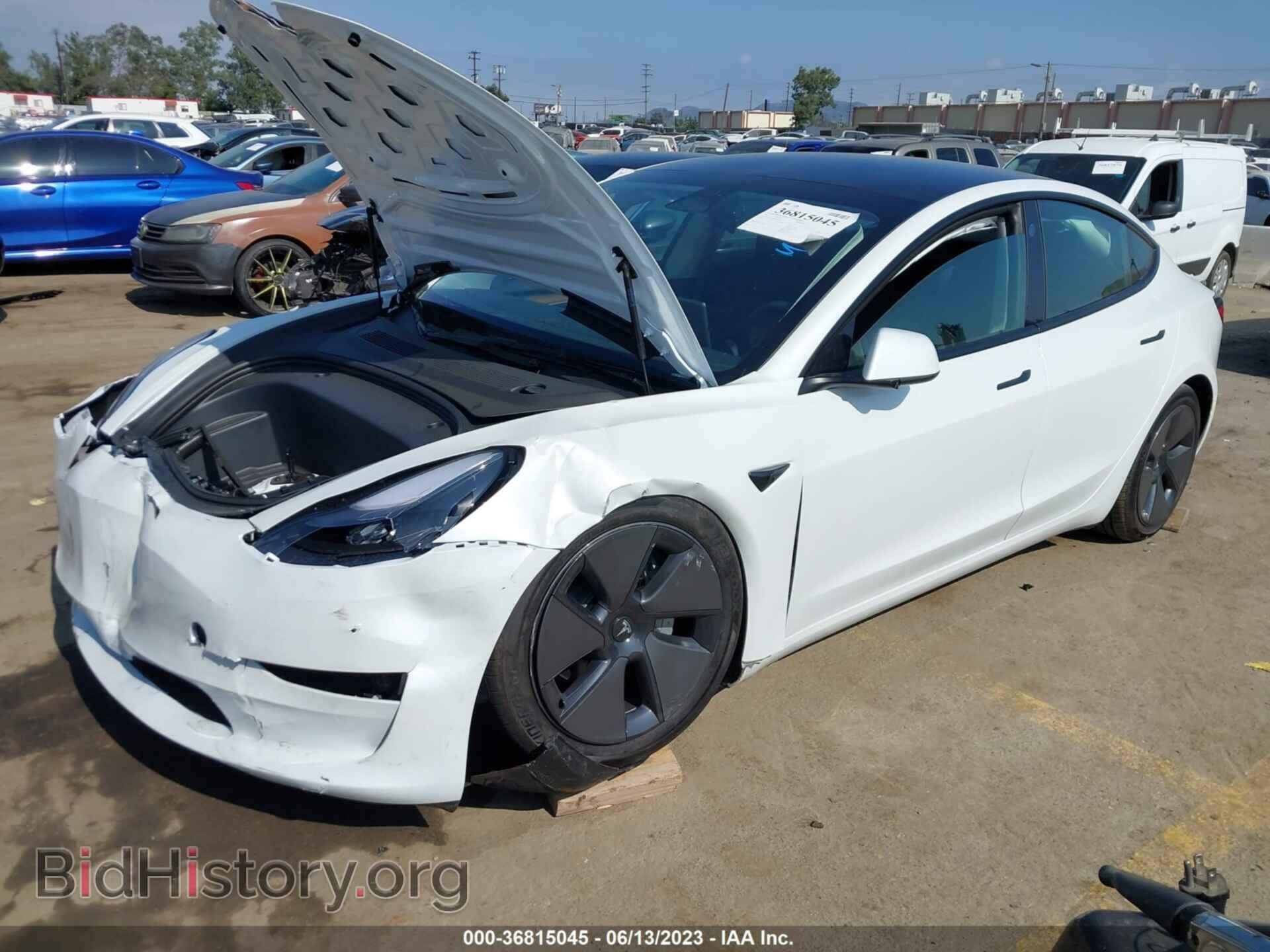 2023 TESLA MODEL 3 - VIN: 5YJ3E1EA5PF548478 - Фото 2