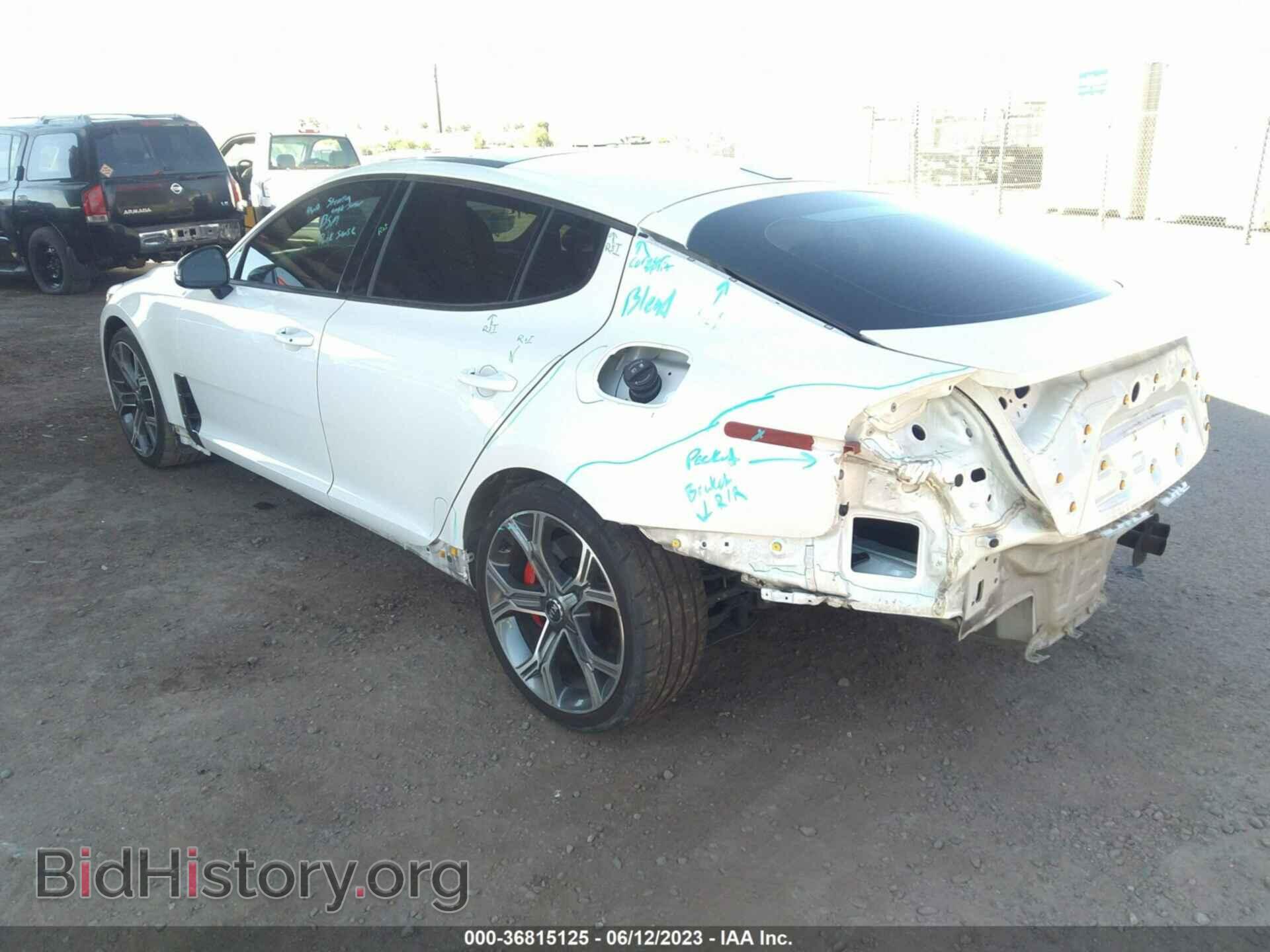 2020 KIA STINGER - VIN: KNAE45LC3L6083225 - Фото 3
